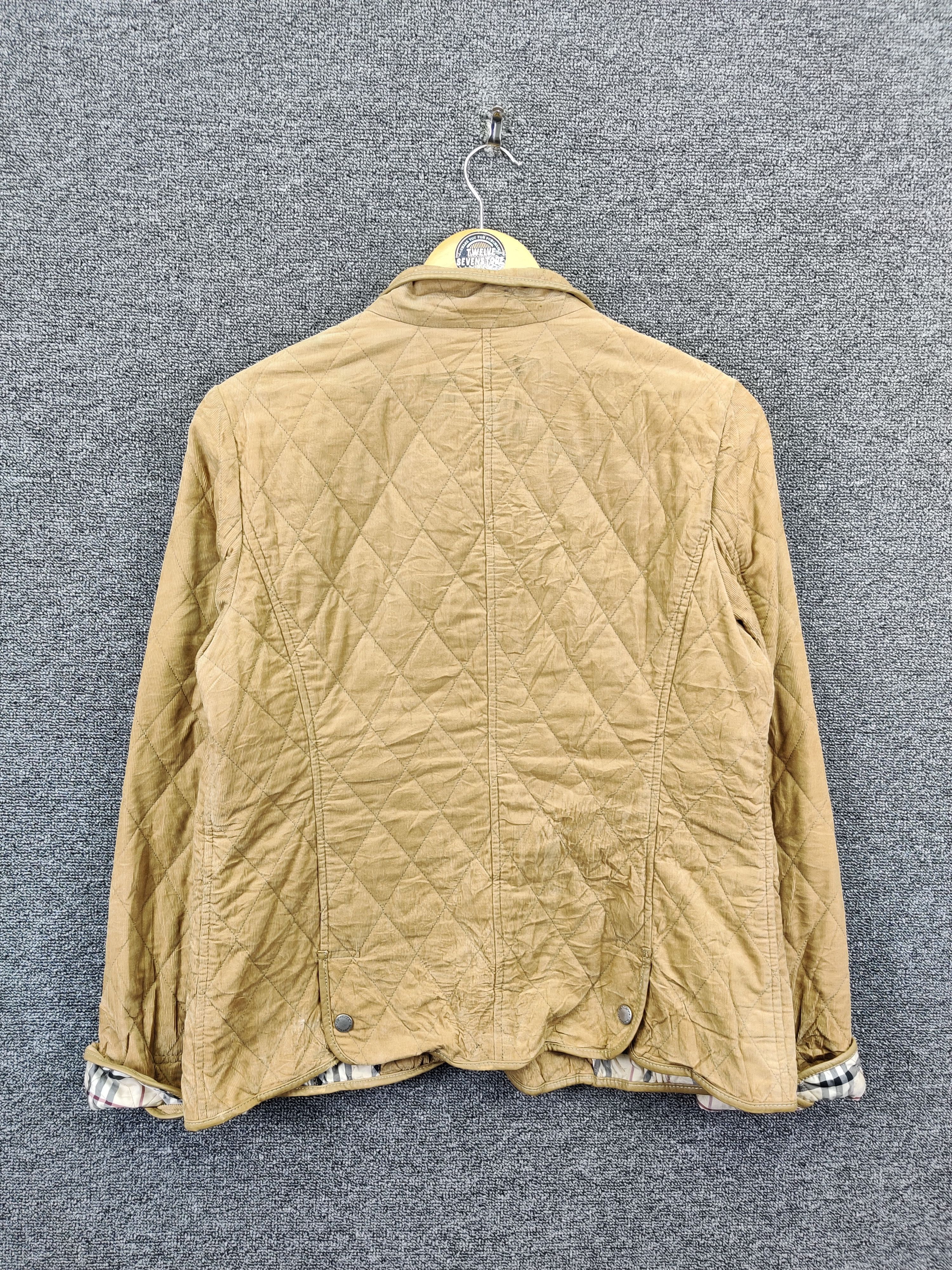 Burberry Vintage Burberry London Nova Check Quilted Distressed Jacket Size US M / EU 48-50 / 2 - 6 Thumbnail