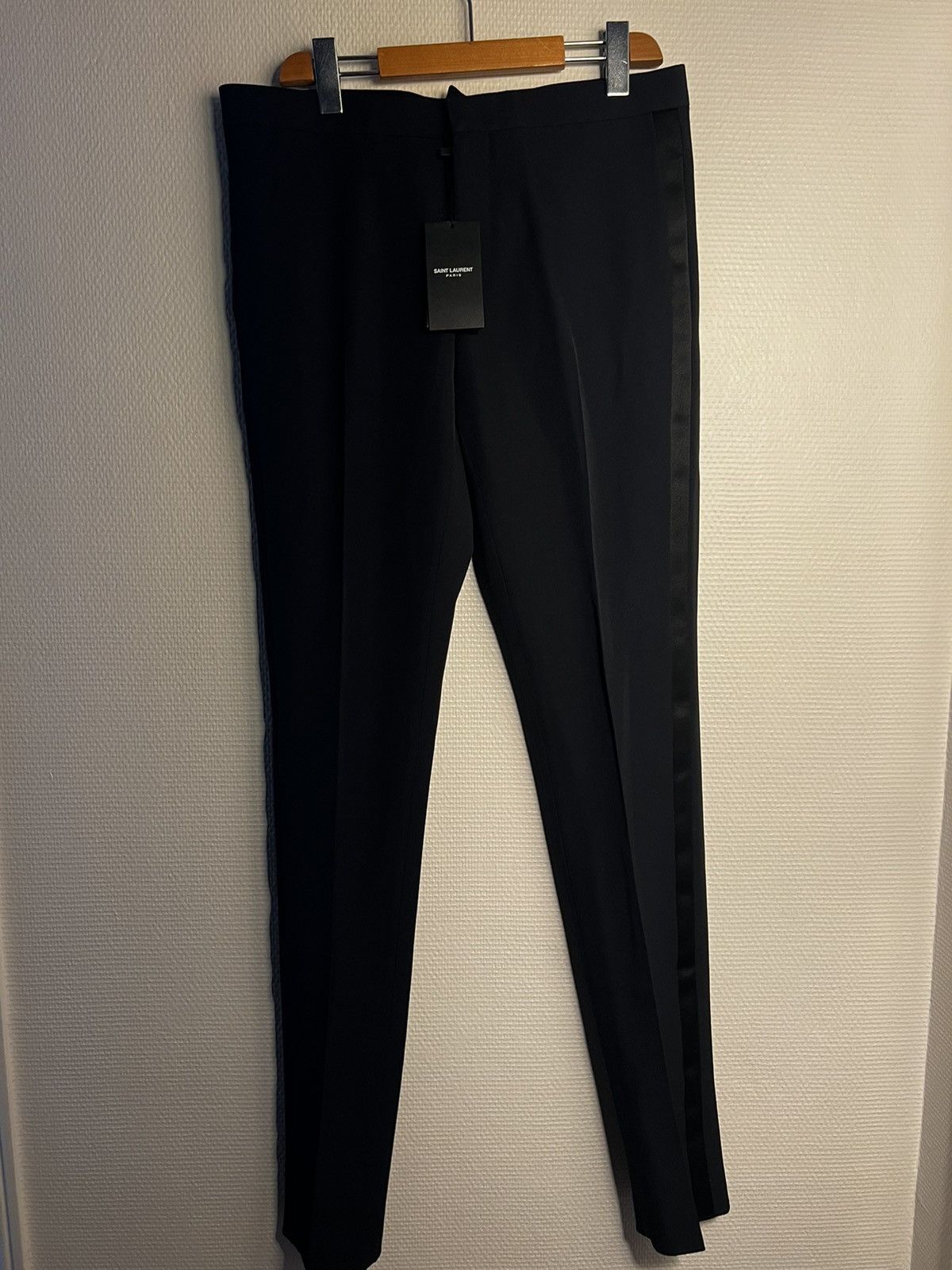 Hedi Slimane × Saint Laurent Paris Saint Laurent Paris SS13 tailored navy pants Size US 32 / EU 48 - 1 Thumbnail