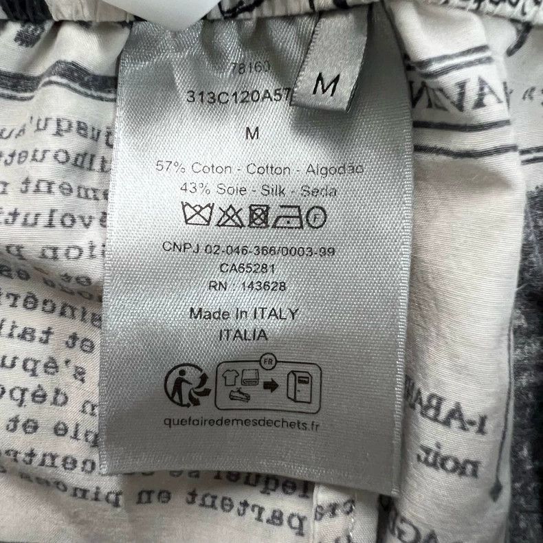 Dior Dior Size M Newspaper shorts 2502-Nextarrow Size US 32 / EU 48 - 4 Thumbnail