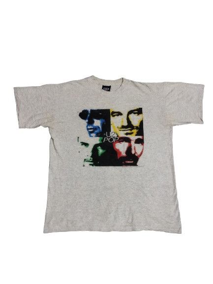 Band Tees Vintage U2 Pop Mart 1997 Tour Tee Size US L / EU 52-54 / 3 - 1 Thumbnail