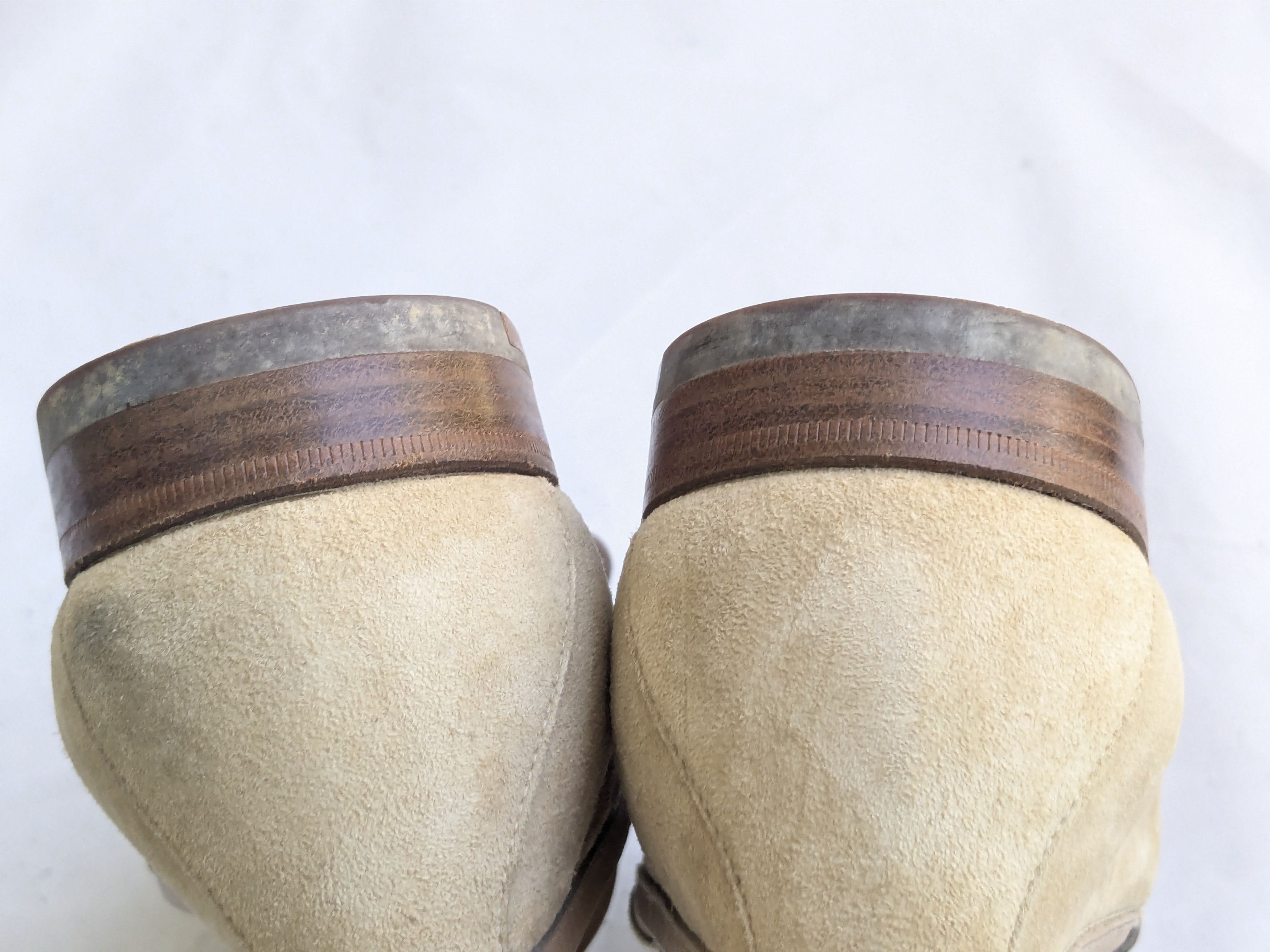 Gucci Gucci Horsebit Loafers 9.5 Beige Suede Leather Size US 9.5 / EU 42-43 - 11 Thumbnail