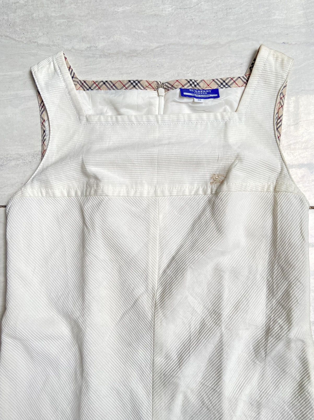 Burberry BURBERRY London White Dress Size XS / US 0-2 / IT 36-38 - 12 Thumbnail