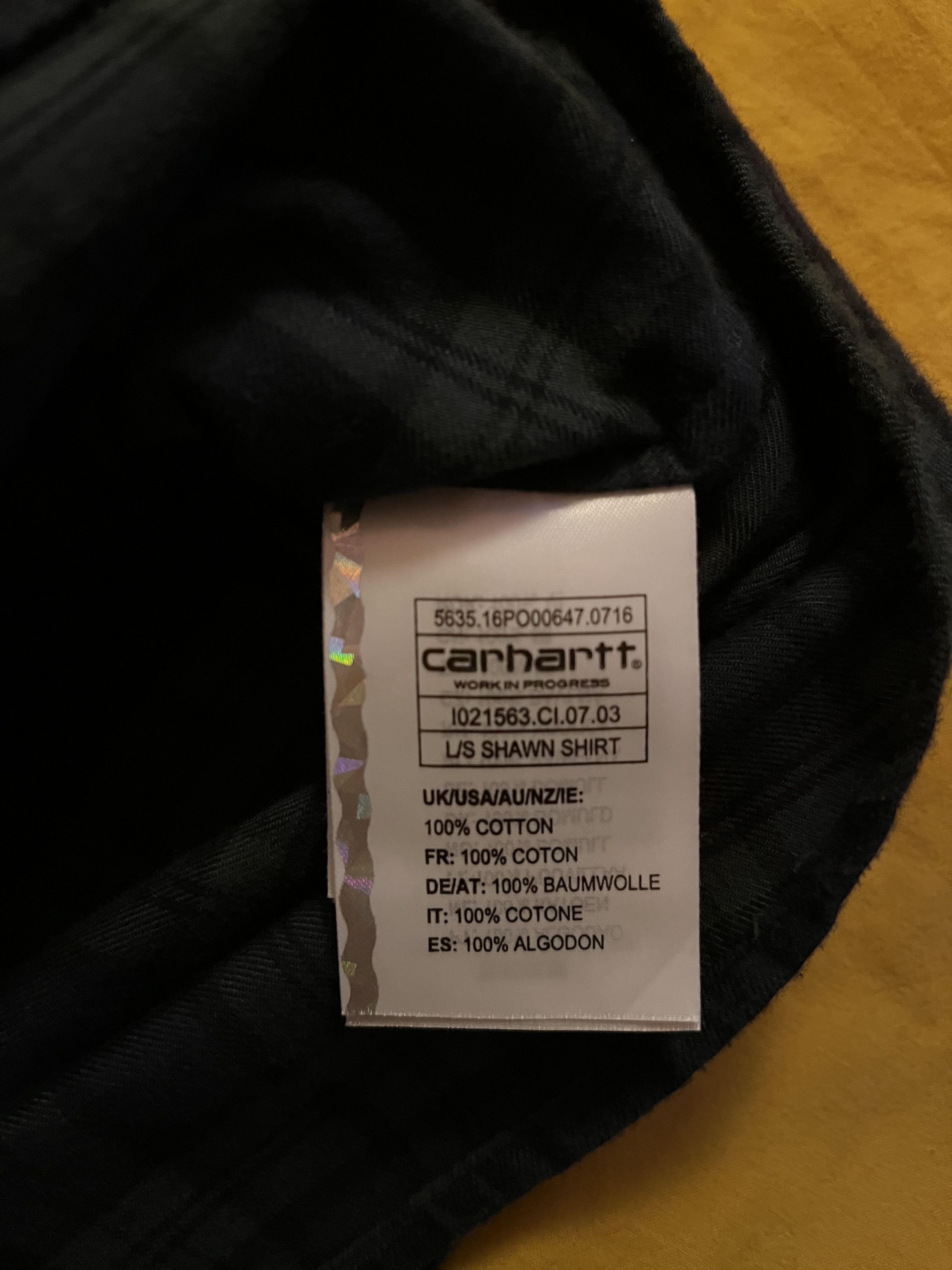 Carhartt Carhartt WIP Shawn Shirt Size US S / EU 44-46 / 1 - 6 Thumbnail