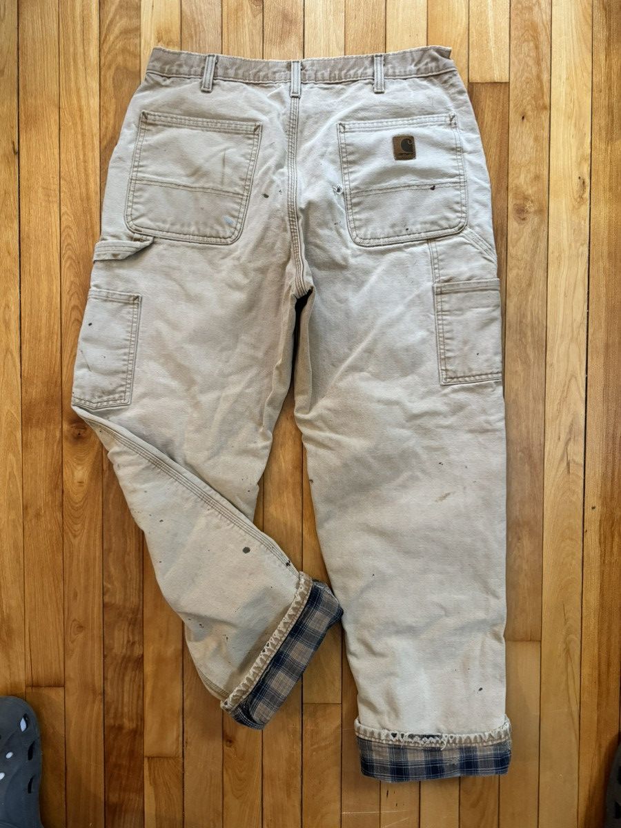 Carhartt × Vintage Carhart Flannel lined vintage Size US 32 / EU 48 - 4 Thumbnail