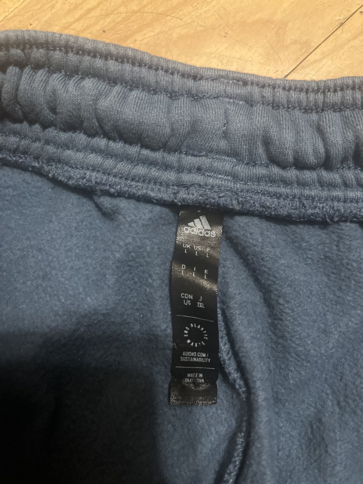Adidas Men’s Adidas Blue Sweatpants Size US 34 / EU 50 - 5 Thumbnail