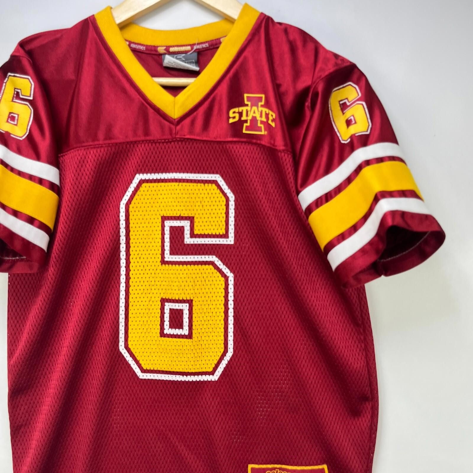 Other Vintage IOWA State Cyclones Football Jersey Youth Medium Size ONE SIZE - 4 Thumbnail