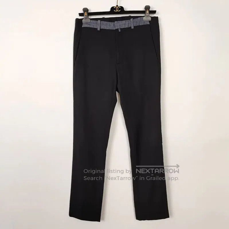 Dior Dior Black Wool Casual Pants for Men . Size US 26 / EU 42 - 1 Thumbnail