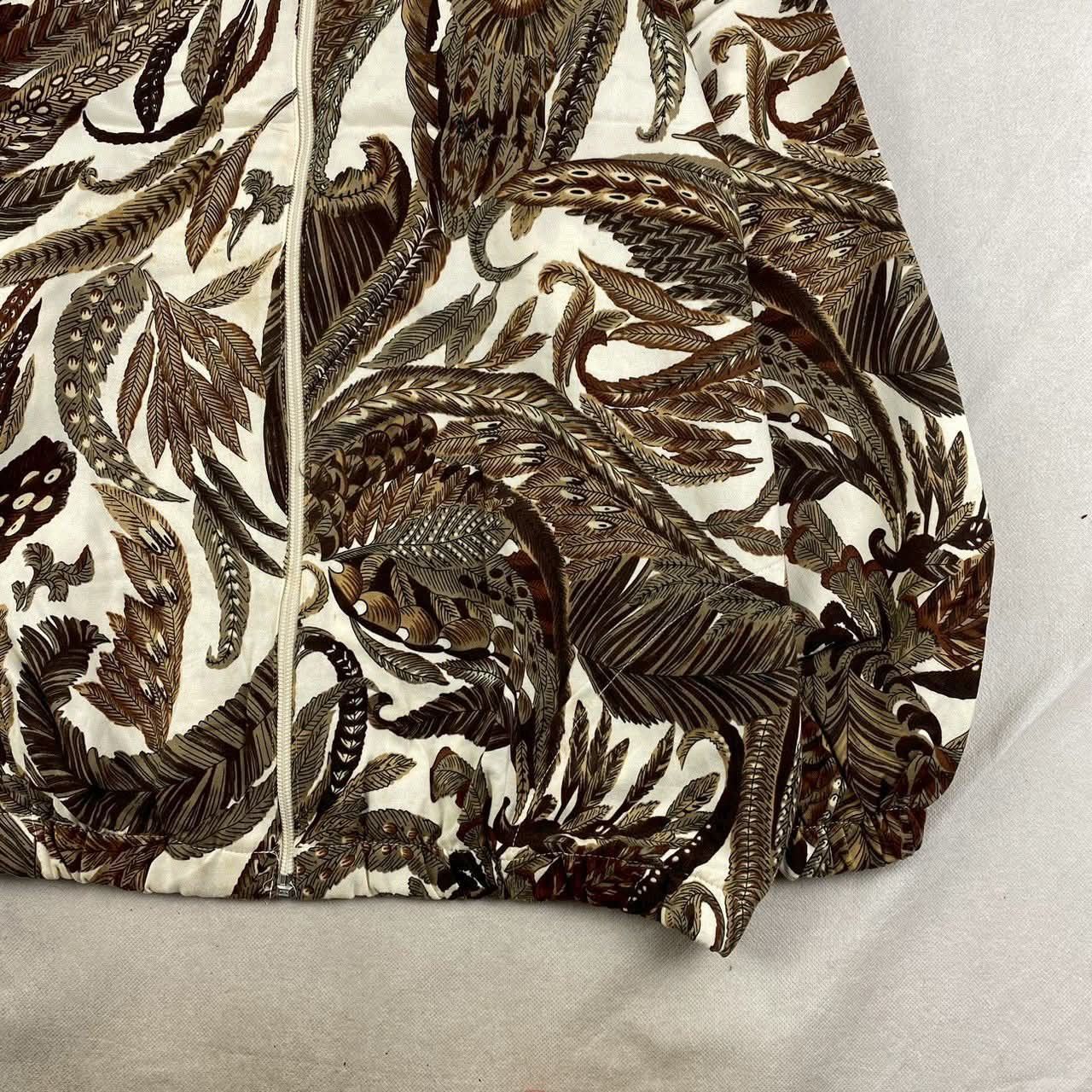 Versace Vintage Versace Bomber Jacket Floral Classic design Size US L / EU 52-54 / 3 - 6 Thumbnail