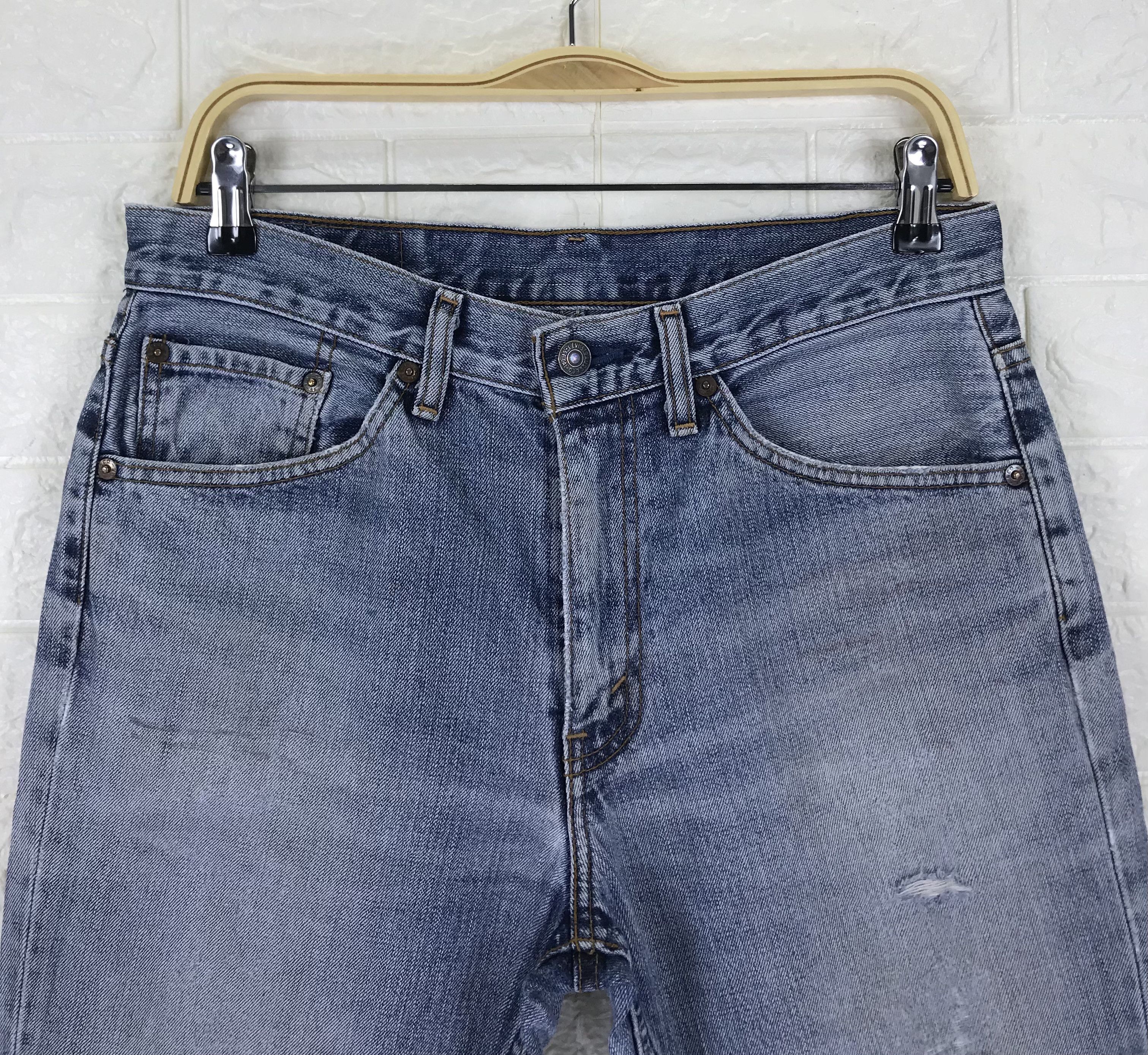 Levi's Vintage Levi's 517 Flare Jeans Distressed Denim Size US 32 / EU 48 - 2 Thumbnail