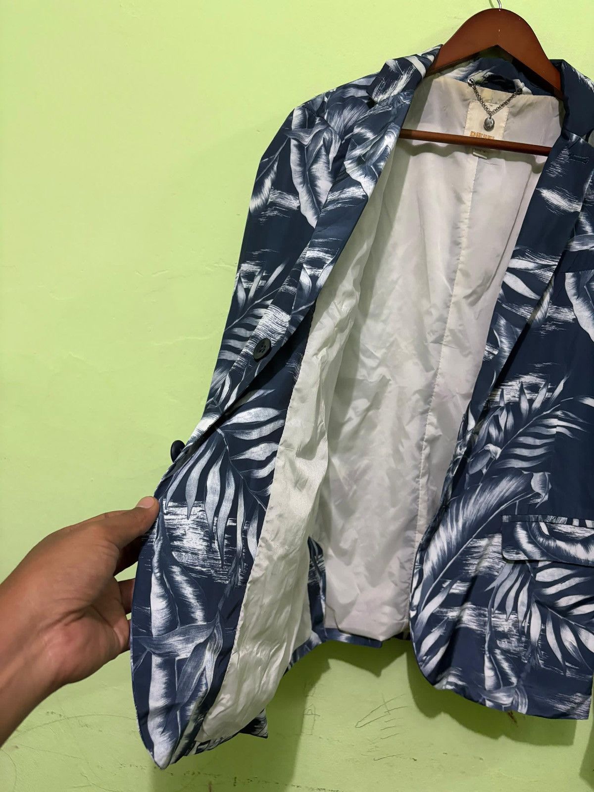 Diesel Diesel Nylon Jacket Full print Design Forest Print Design Size US M / EU 48-50 / 2 - 4 Thumbnail