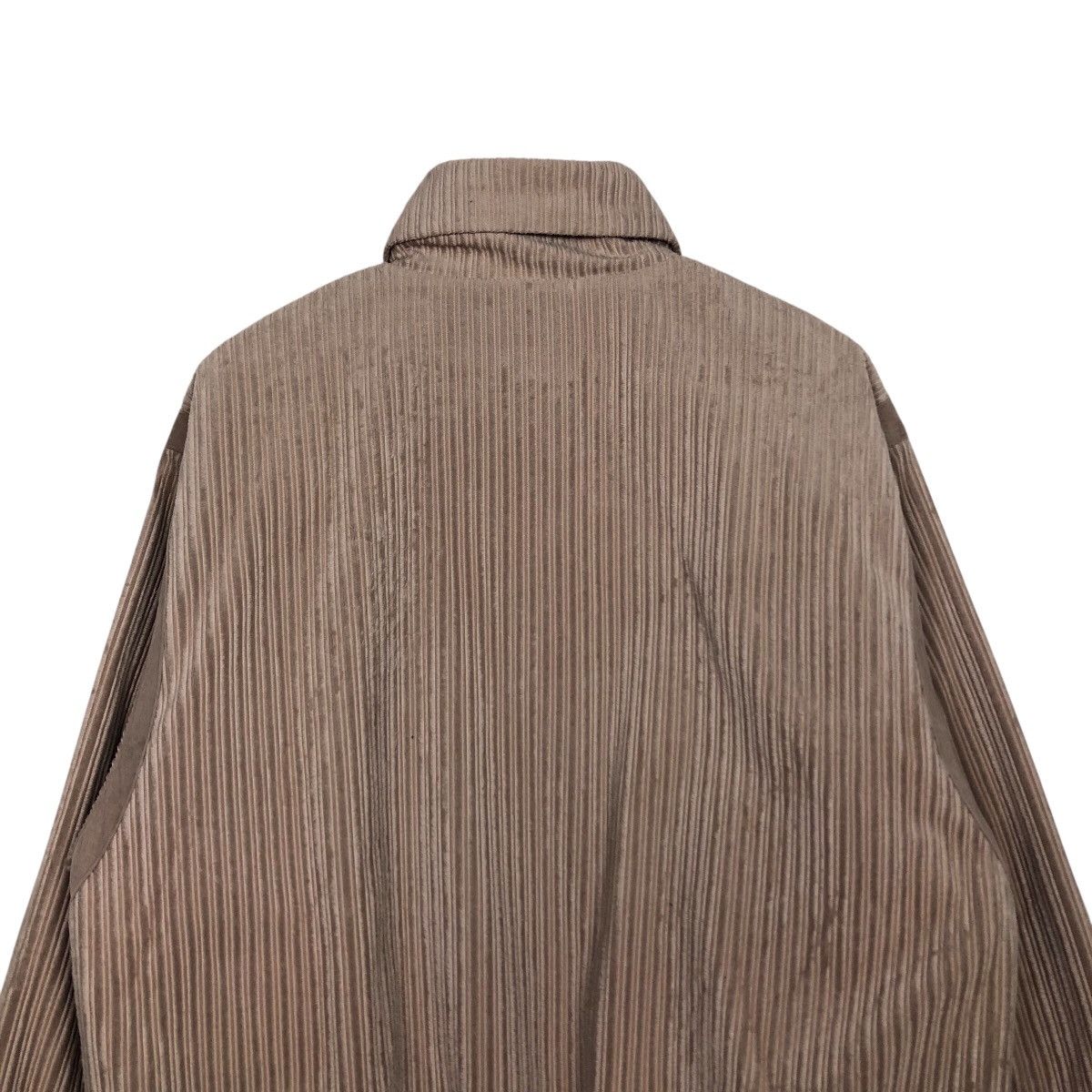 Japanese Brand 📌Vintage Bomber Jacket World Max Club Striped Issey Miyake Size US M / EU 48-50 / 2 - 10 Thumbnail