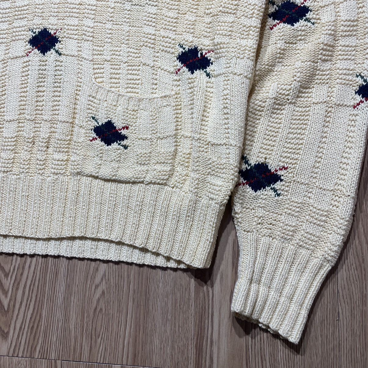 Polo Ralph Lauren × Vintage Sweater Polo Vintage Hand Knit Size US XL / EU 56 / 4 - 6 Thumbnail