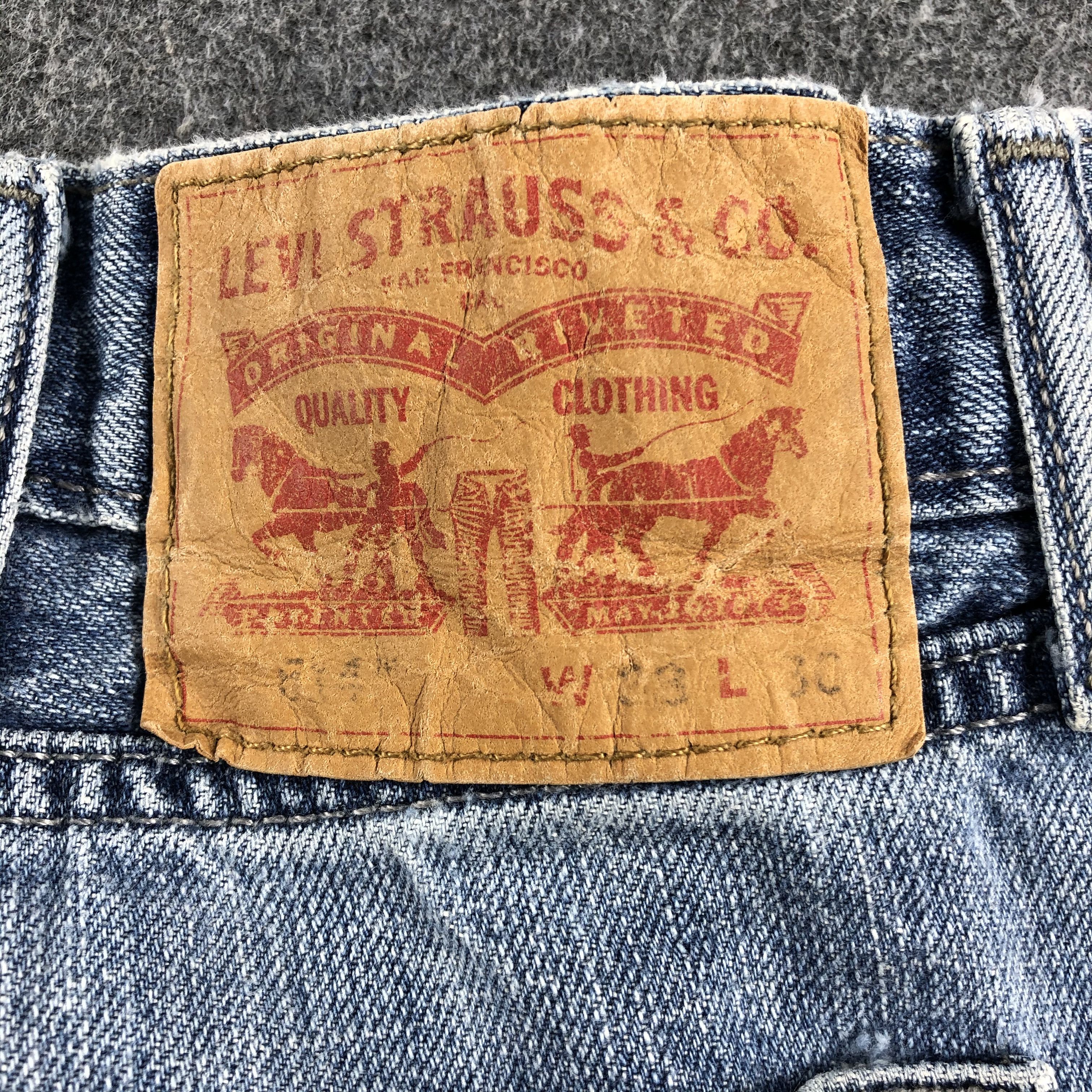 Levi's Vintage Blue Wash Levis 514 Jeans-J2569 Size US 38 / EU 54 - 5 Thumbnail