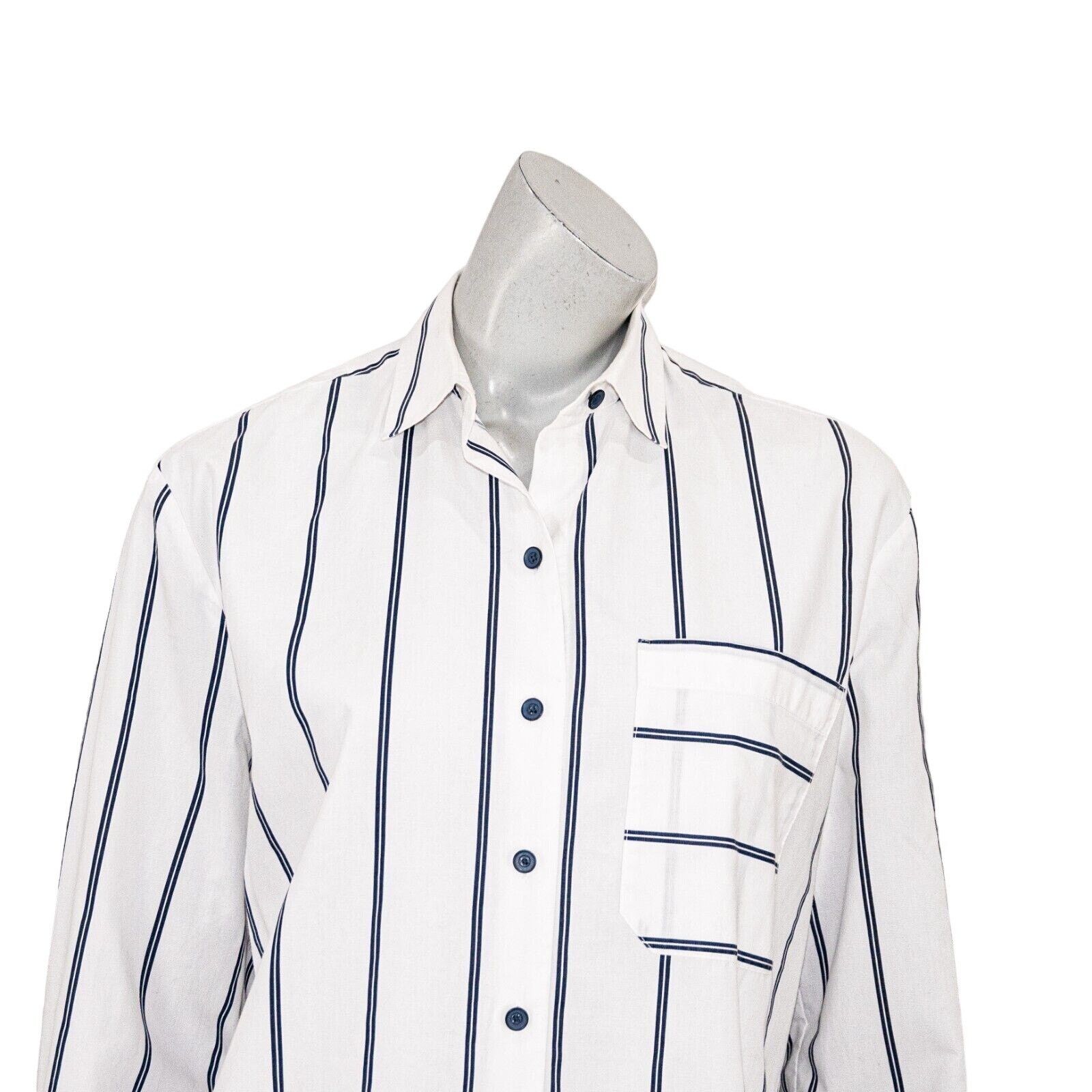 ATM ATM Anthony Thomas Melillo Railroad Stripe Boyfriend Shirt Size S / US 4 / IT 40 - 9 Thumbnail