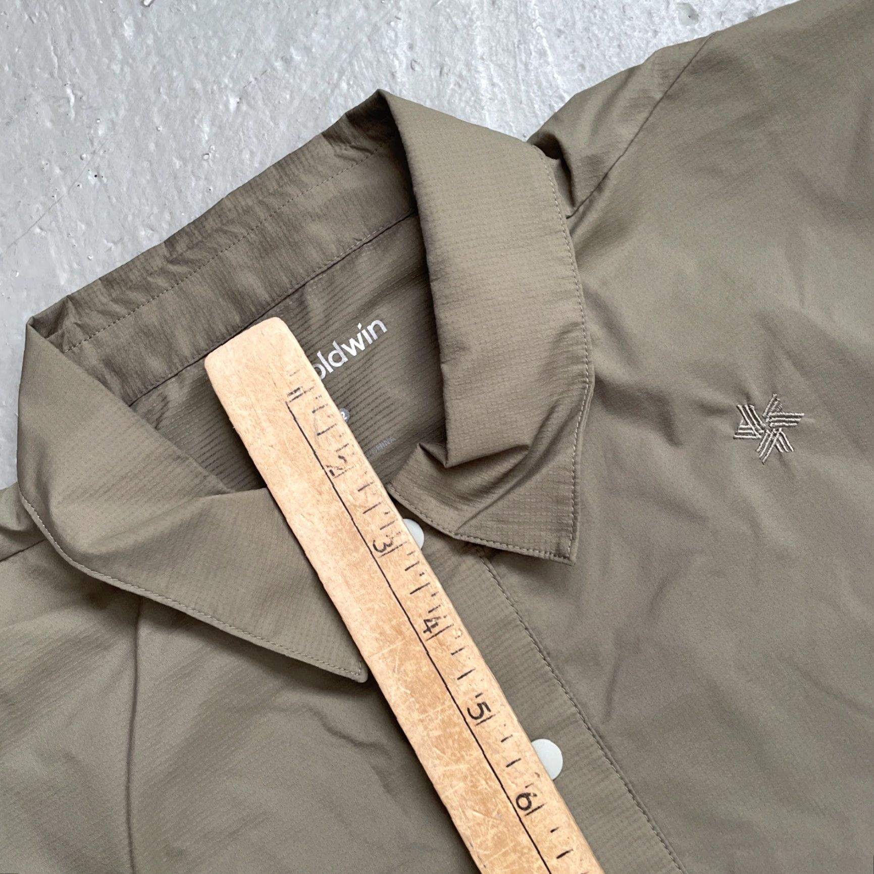 Goldwin Goldwin Japan (GM54105) Pertex Double Cloth Hike Shirt Nylon Outdoor Camp 2 (M) Shirt Adult Medium Nylon Outdoor Hiking 90s Theme Mens Size US XS / EU 42 / 0 - 4 Thumbnail