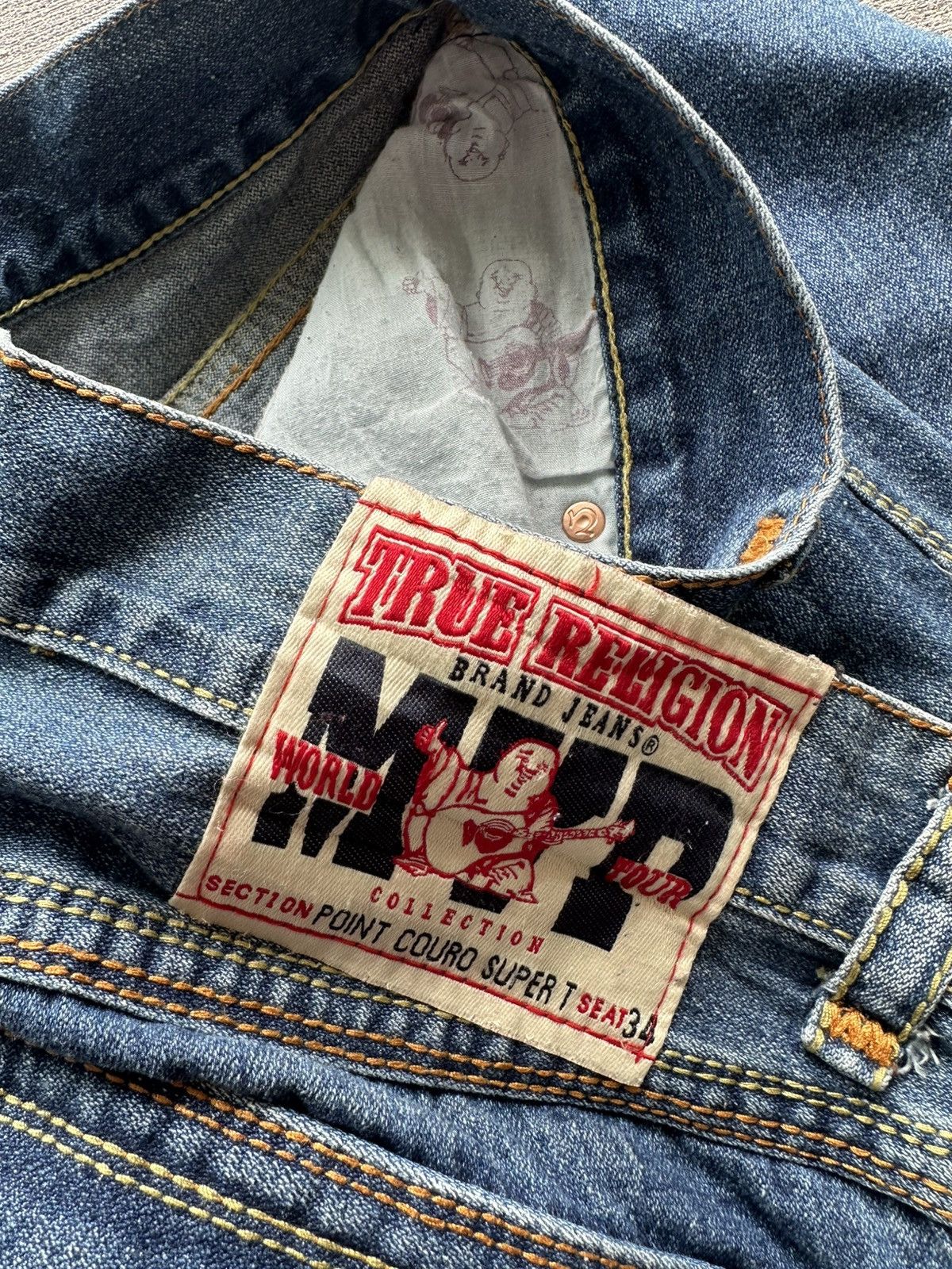 True Religion Vintage True Religion Jeans Denim Unisex Size US 38 / EU 54 - 7 Thumbnail