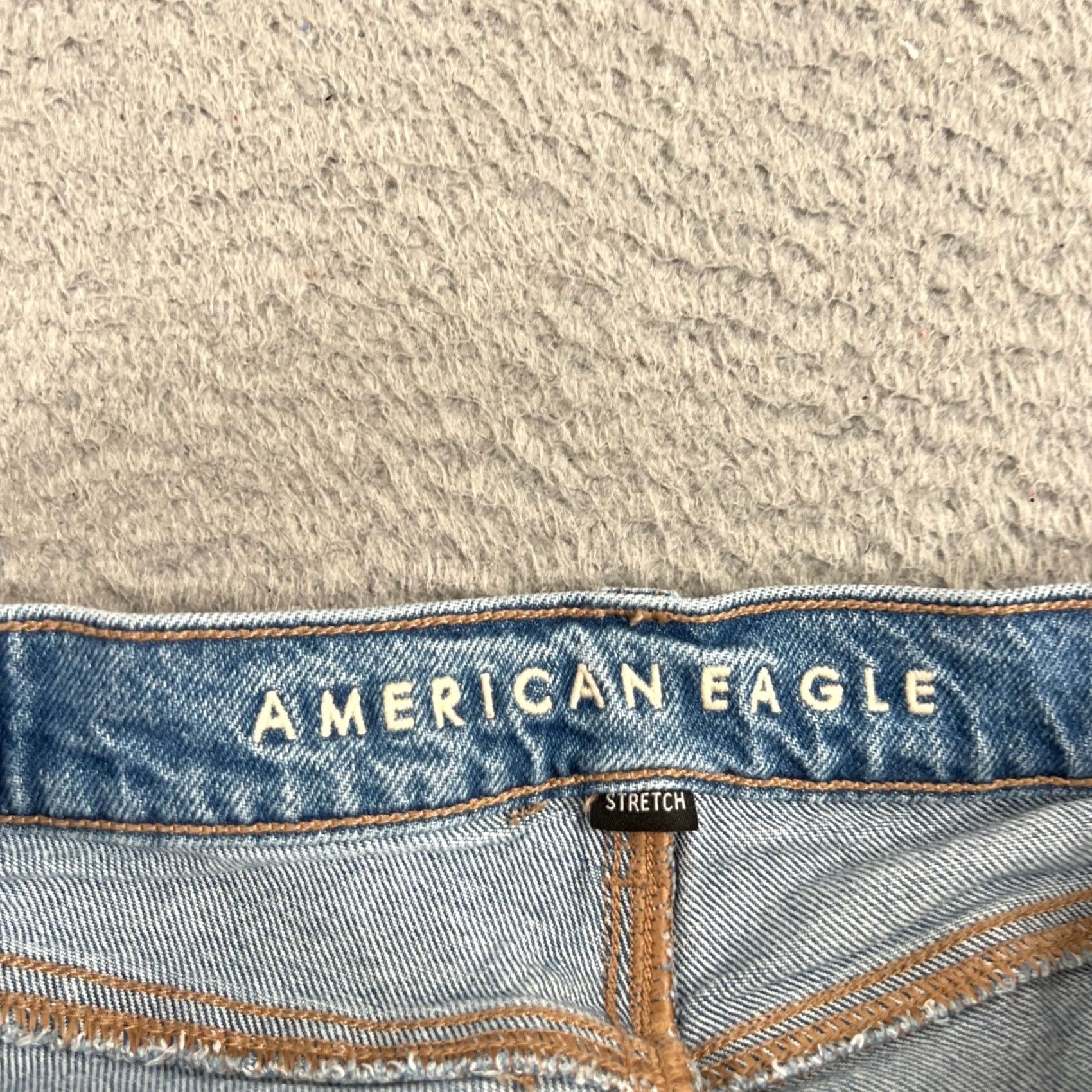 American Eagle Outfitters VINTAGE American Eagle Jeans 90s Low-Rise Skinny Kick Bootcut 2 Women Blue Denim Slim Size 26" / US 2 / IT 38 - 7 Thumbnail