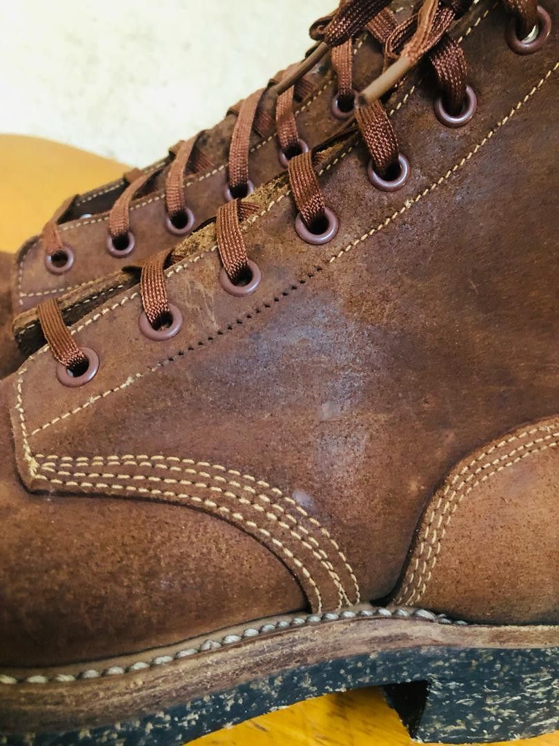 Genuine Leather × Vintage Vintage 40s WW 2 Wingfoot Good Year Made in USA Size US 8 / EU 41 - 11 Thumbnail