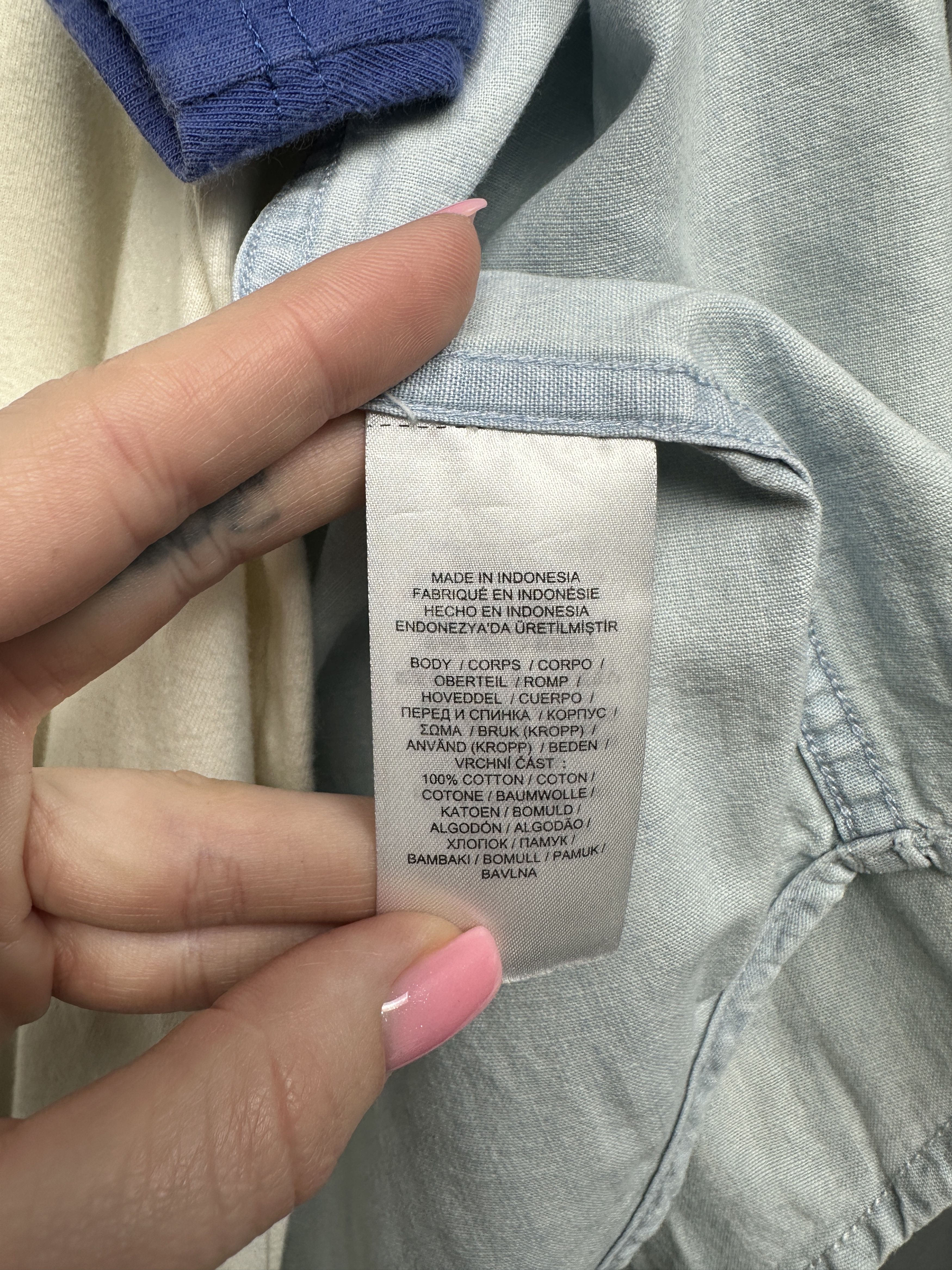 Polo Ralph Lauren Polo Ralph Lauren Black Label Womens Denim Shirt Size XS / US 0-2 / IT 36-38 - 5 Thumbnail