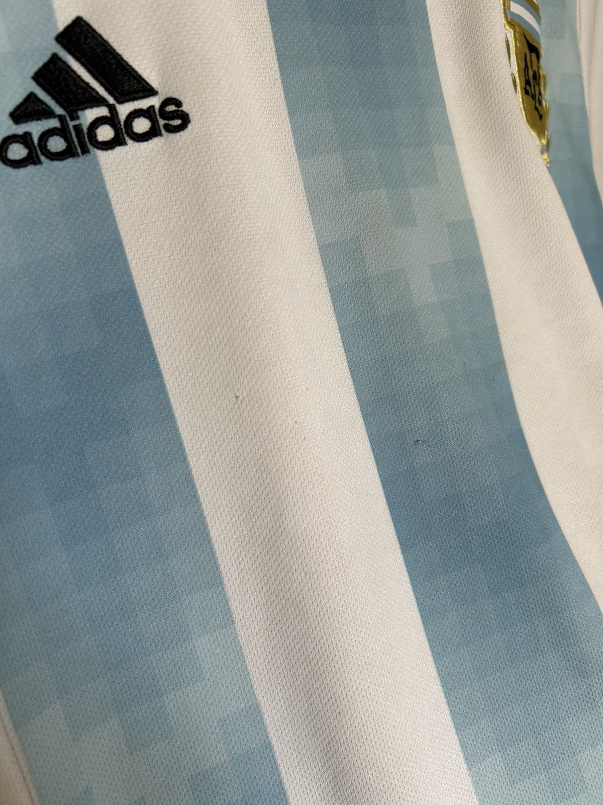 Adidas Argentina 2018 Adidas Home World Cup Football Soccer Jersey Size US XS / EU 42 / 0 - 11 Thumbnail