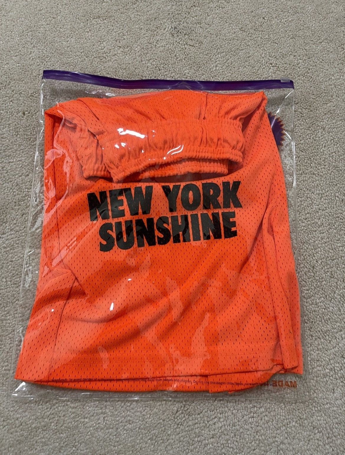 Eric Emanuel x New York Sunshine shorts