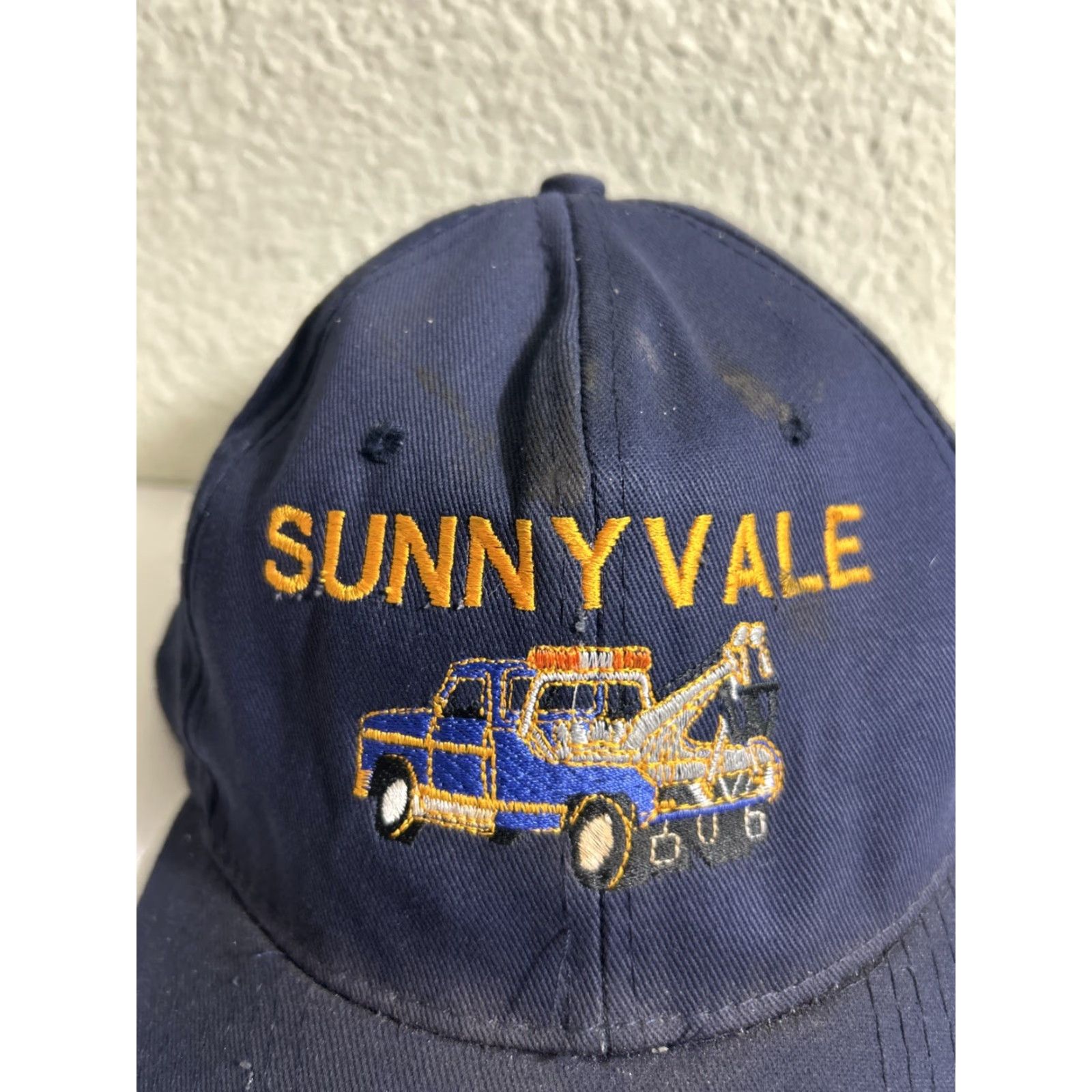 Vintage Sunnyvale Towing SnapBack Hat Blue KC Collections Adjustable One Size Men Snapback Hat Size ONE SIZE - 3 Thumbnail