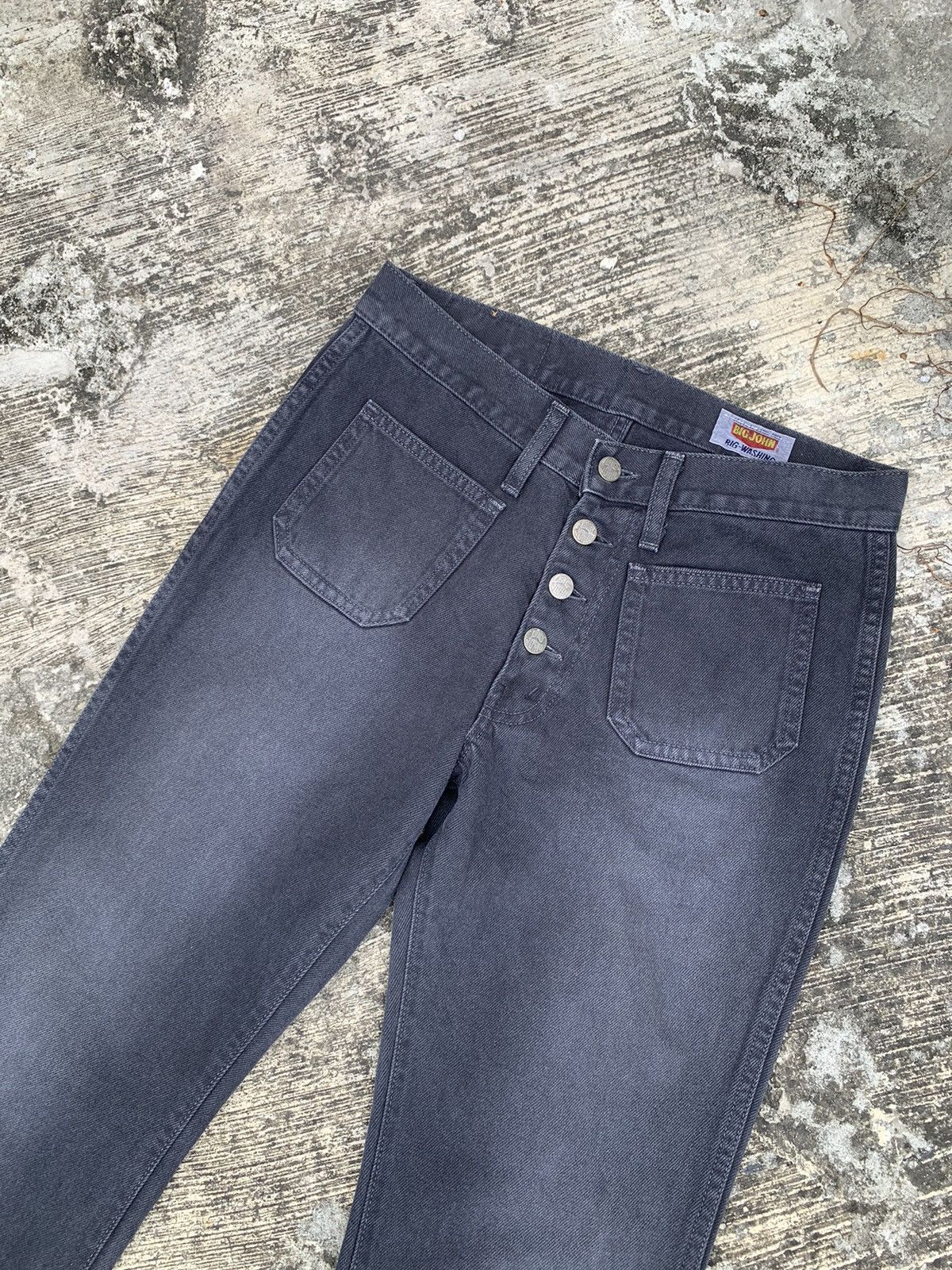 Big John × Vintage Flare big john bush pants super bell bottom bootcut jeans Size 30" / US 8 / IT 44 - 7 Thumbnail