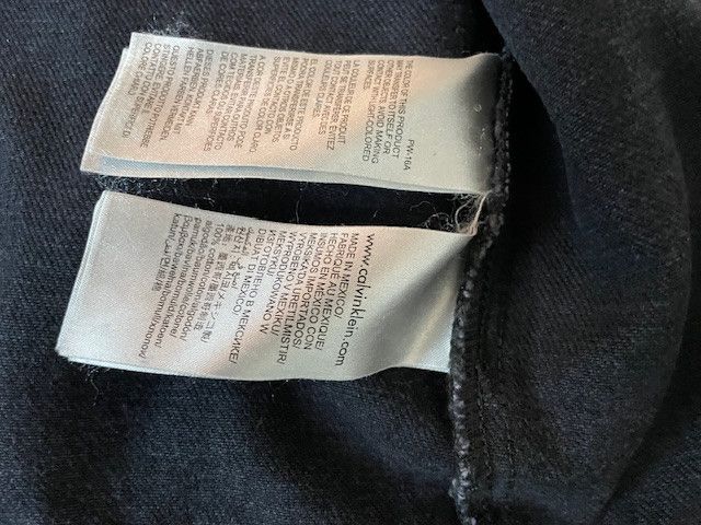 Calvin Klein Calvin Klein Black Denim Jacket (Size M) Size US M / EU 48-50 / 2 - 5 Thumbnail