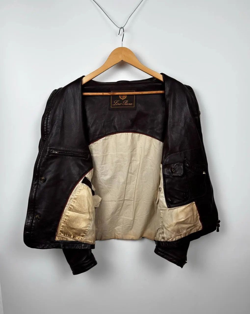 Loro Piana Loro Piana Caferacer Leather Jacket Size US M / EU 48-50 / 2 - 4 Thumbnail