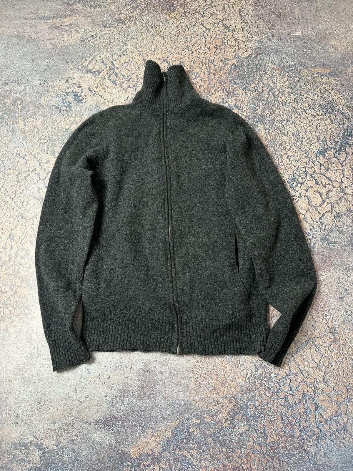 Alan Paine Alan Paine Zip Sweater Lambswool Made in England Size 50 Size US M / EU 48-50 / 2 - 1 Thumbnail