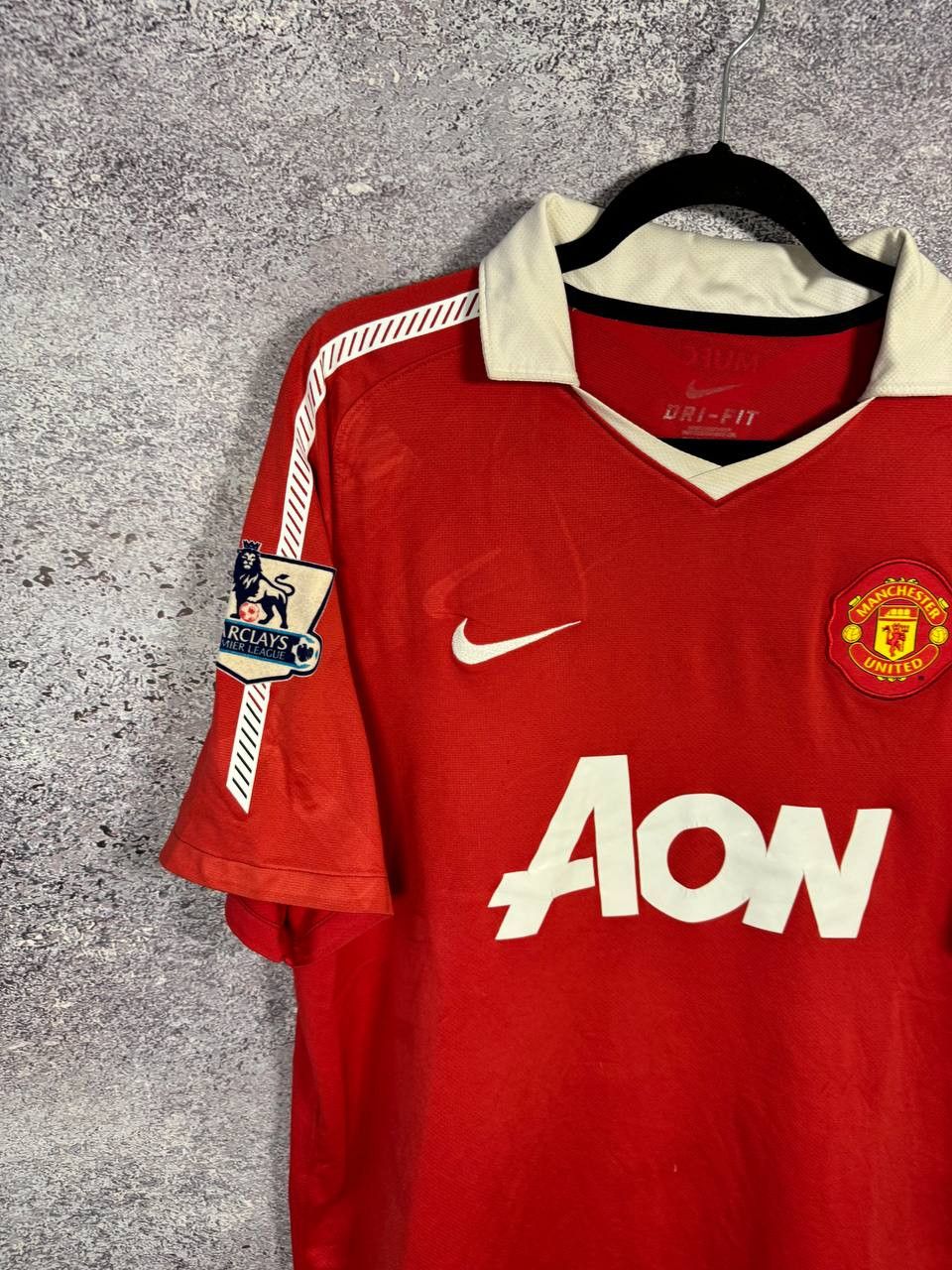 Vintage Vintage Manchester United 2010/11 Nike Soccer Jersey Size US L / EU 52-54 / 3 - 2 Thumbnail