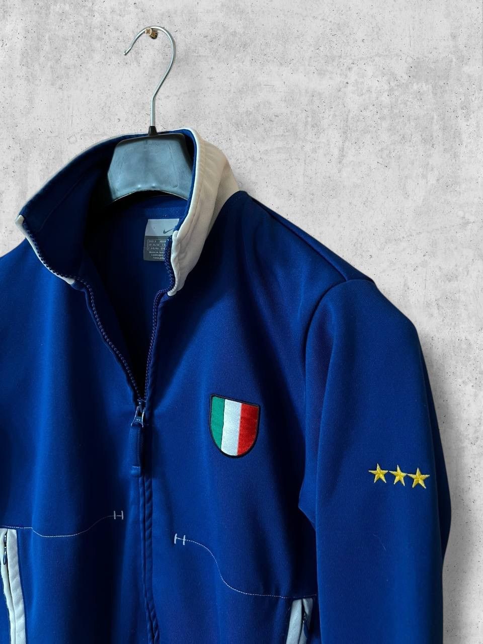 Nike Nike ITALY TRACK JACKET zip AZZURRI vintage soccer football Size US S / EU 44-46 / 1 - 3 Thumbnail