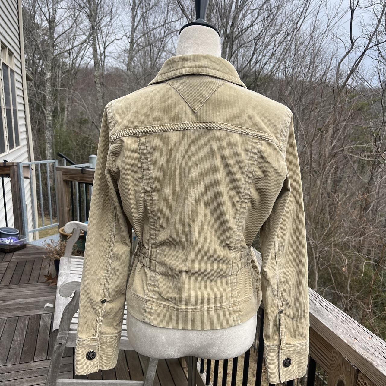 Tommy Jeans Women’s Tommy Jeans Corduroy Jacket with Zipper and Pockets Size L / US 10 / IT 46 - 2 Thumbnail
