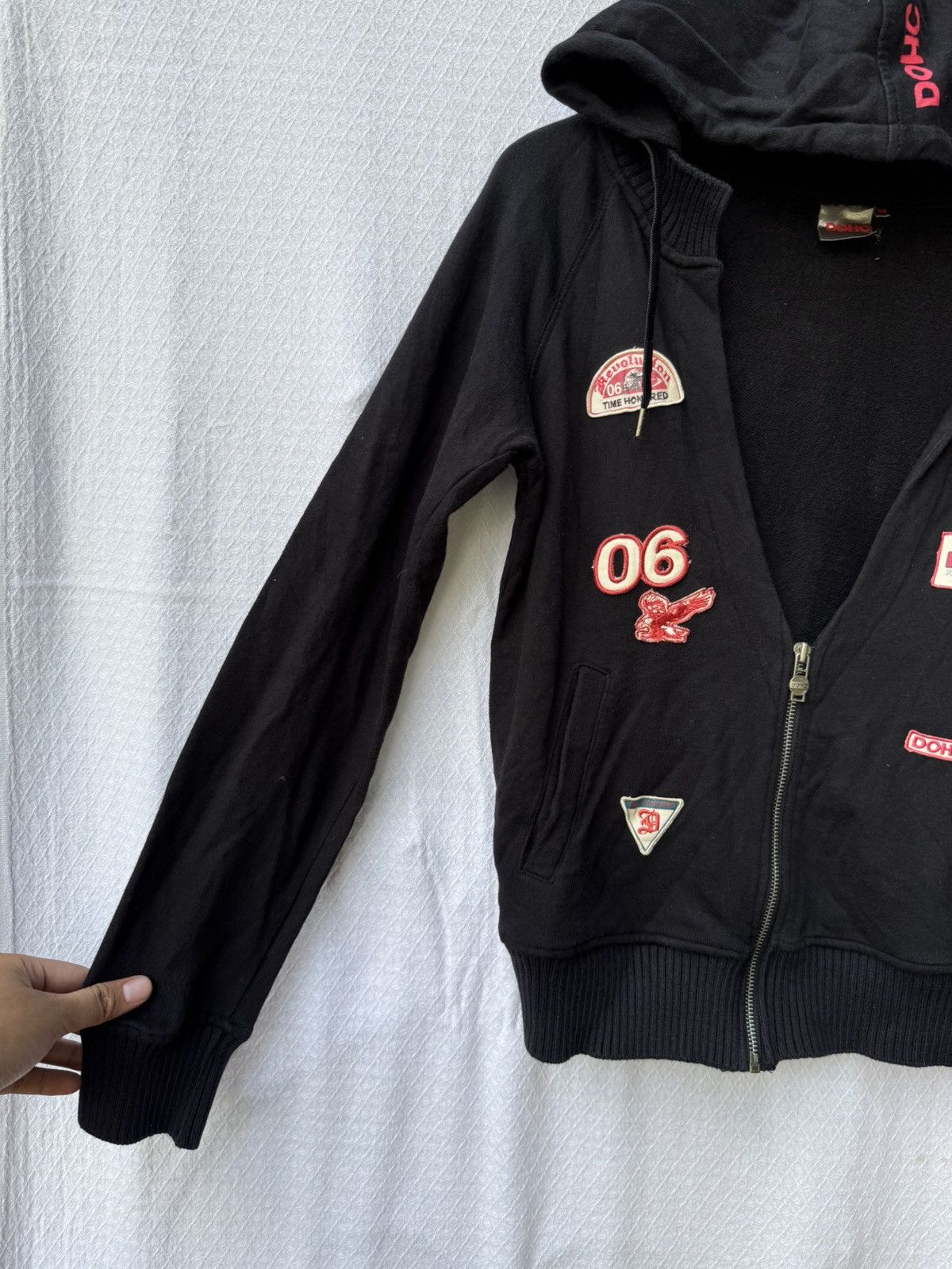 If Six Was Nine Dohc Revolution Patched Hoodie Ifsixwasnine Kmrii Styled Size US M / EU 48-50 / 2 - 3 Thumbnail