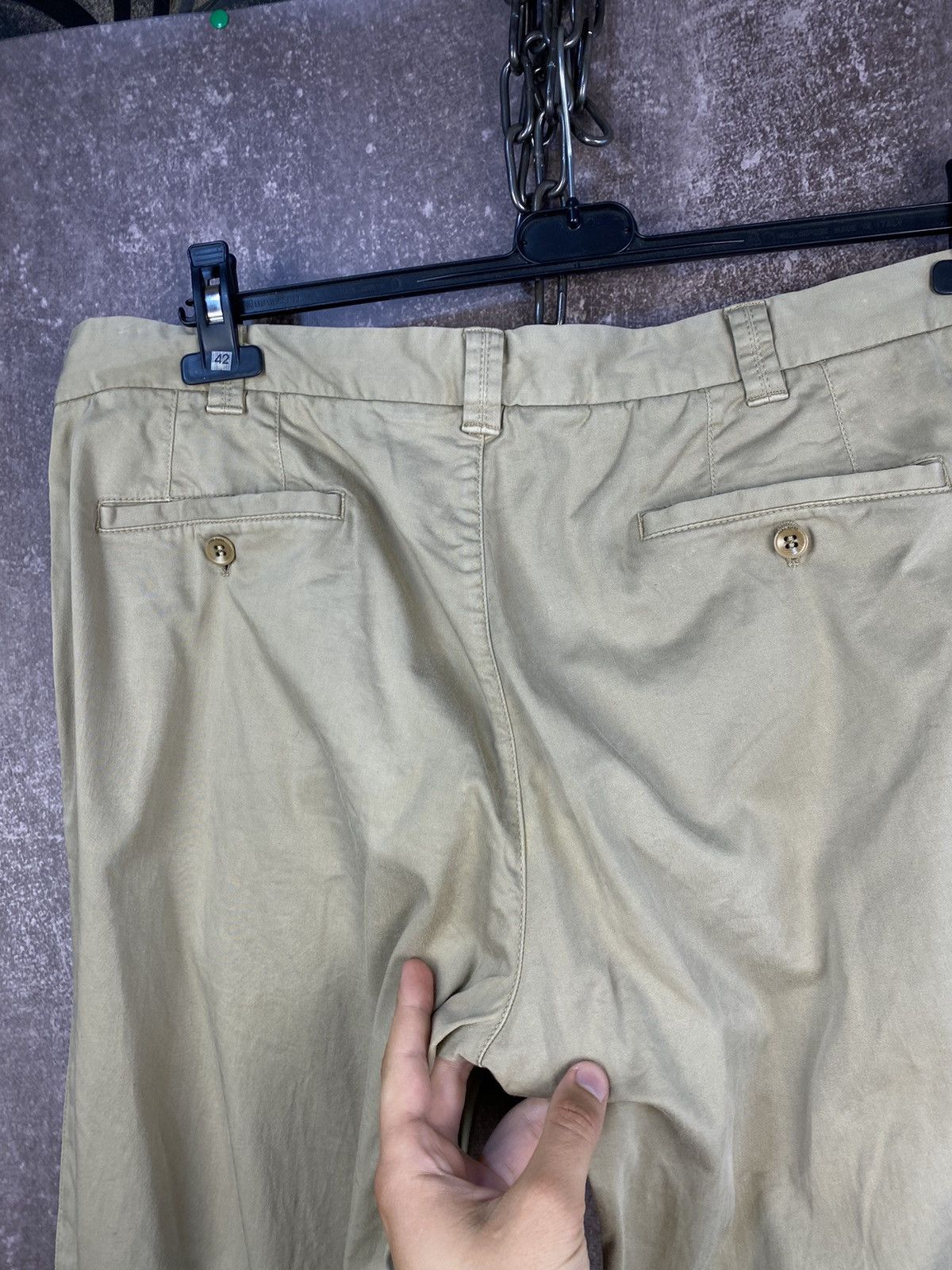 Loro Piana LORO PIANA Pants Chino Cotton Navy Men’s Size US 38 / EU 54 - 3 Thumbnail