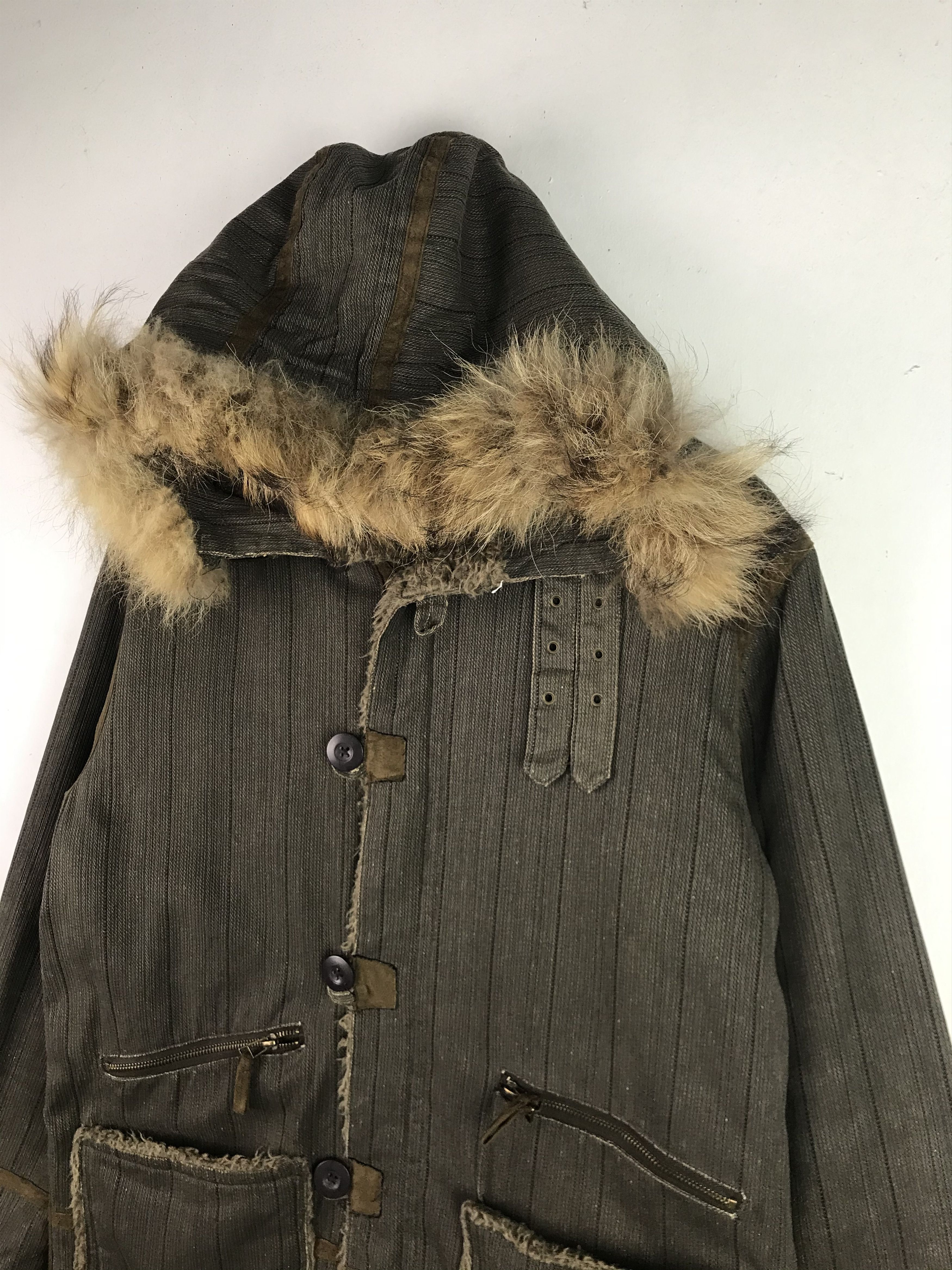 If Six Was Nine × Japanese Brand Vintage Mac Eye Mohair Jacket Rare Design Size US M / EU 48-50 / 2 - 5 Thumbnail