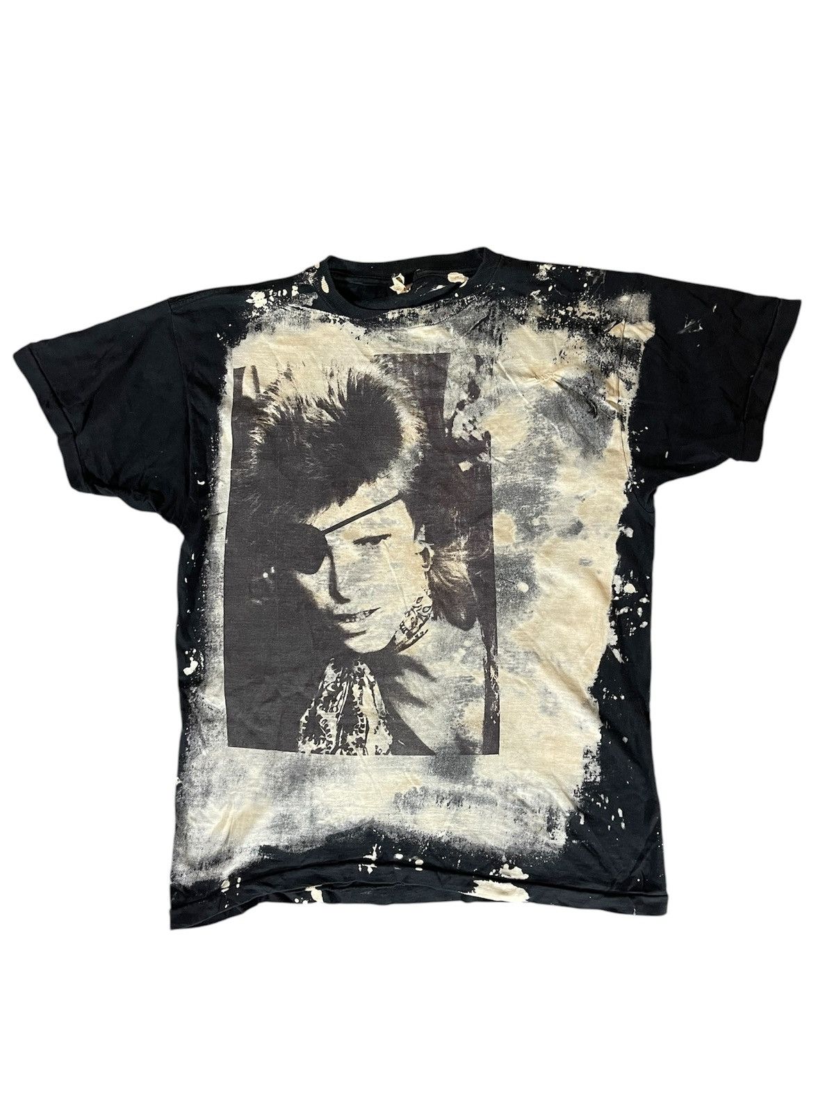 Band Tees × Grailed × Vintage David Bowie Vintage 80’s Mosquitohead Halloween Jack t-shirt Size US XL / EU 56 / 4 - 1 Thumbnail
