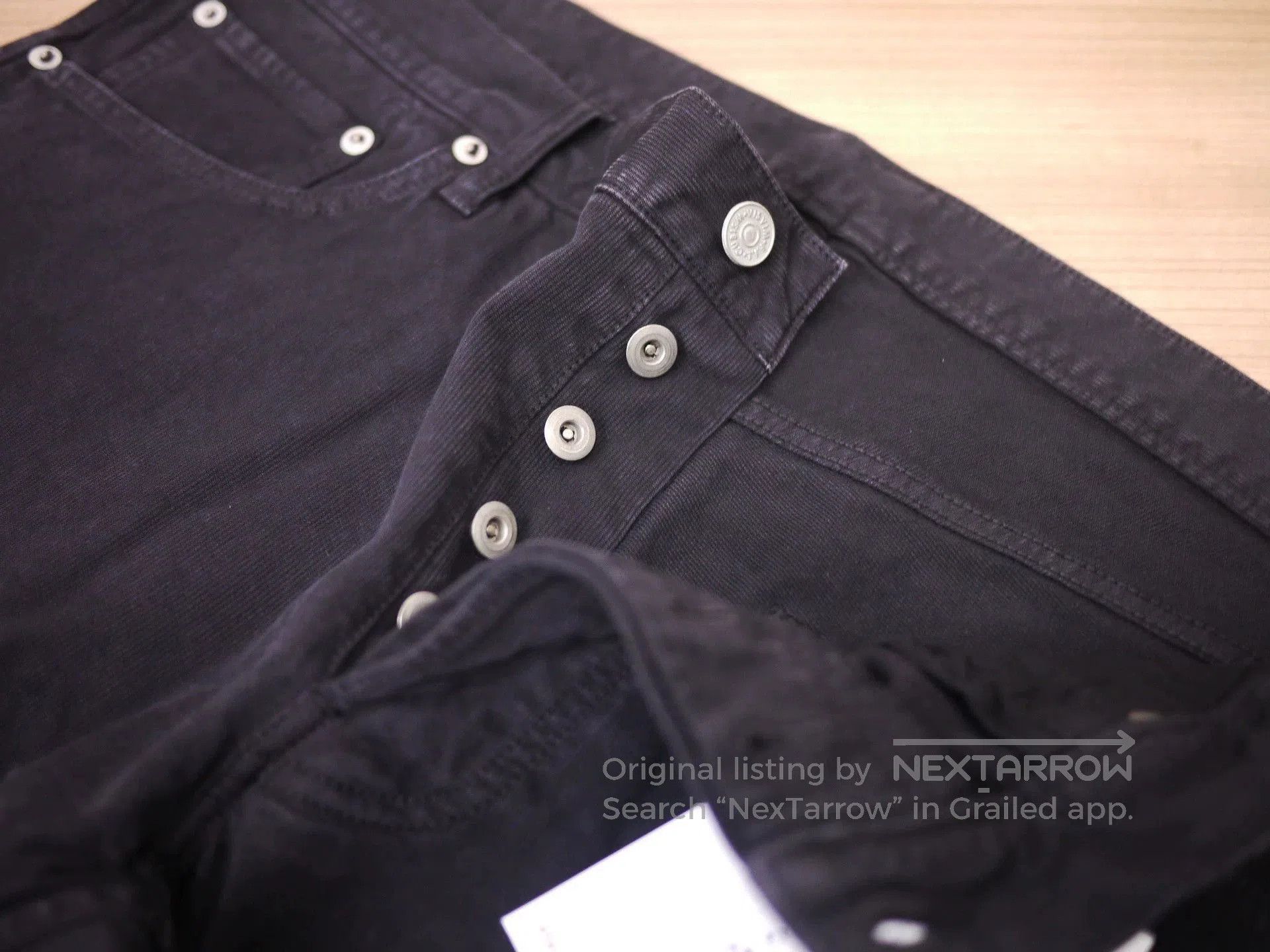 Visvim Black Denim Pants Size 38. Size US 38 / EU 54 - 4 Thumbnail