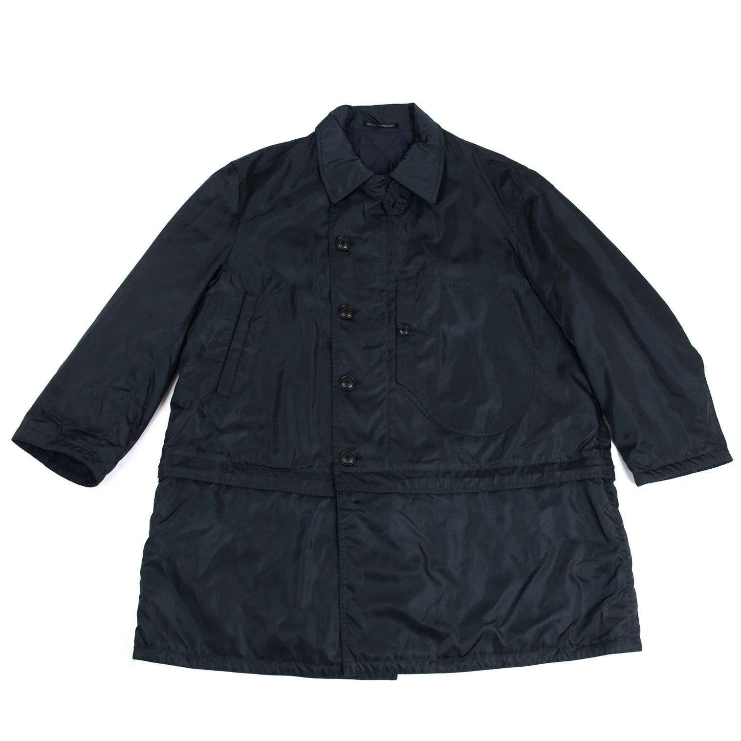 Yohji Yamamoto Yohji Yamamoto Reversible Quilted Nylon Coat Size US M / EU 48-50 / 2 - 1 Thumbnail
