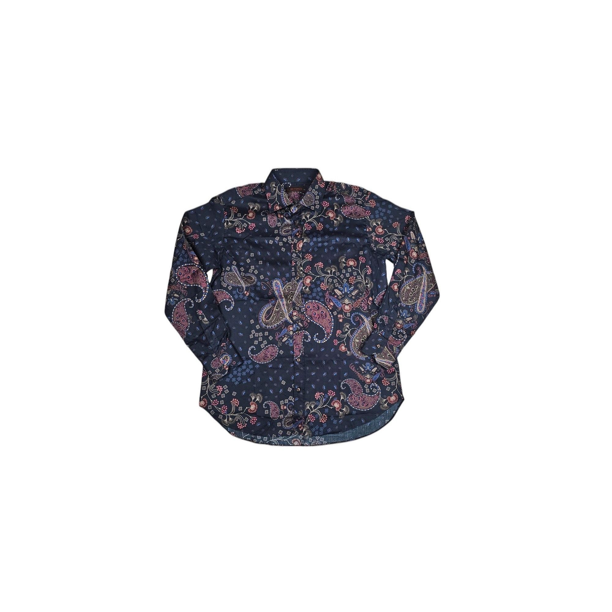 Etro Paisley Button-Down Shirt Size US L / EU 52-54 / 3 - 1 Thumbnail