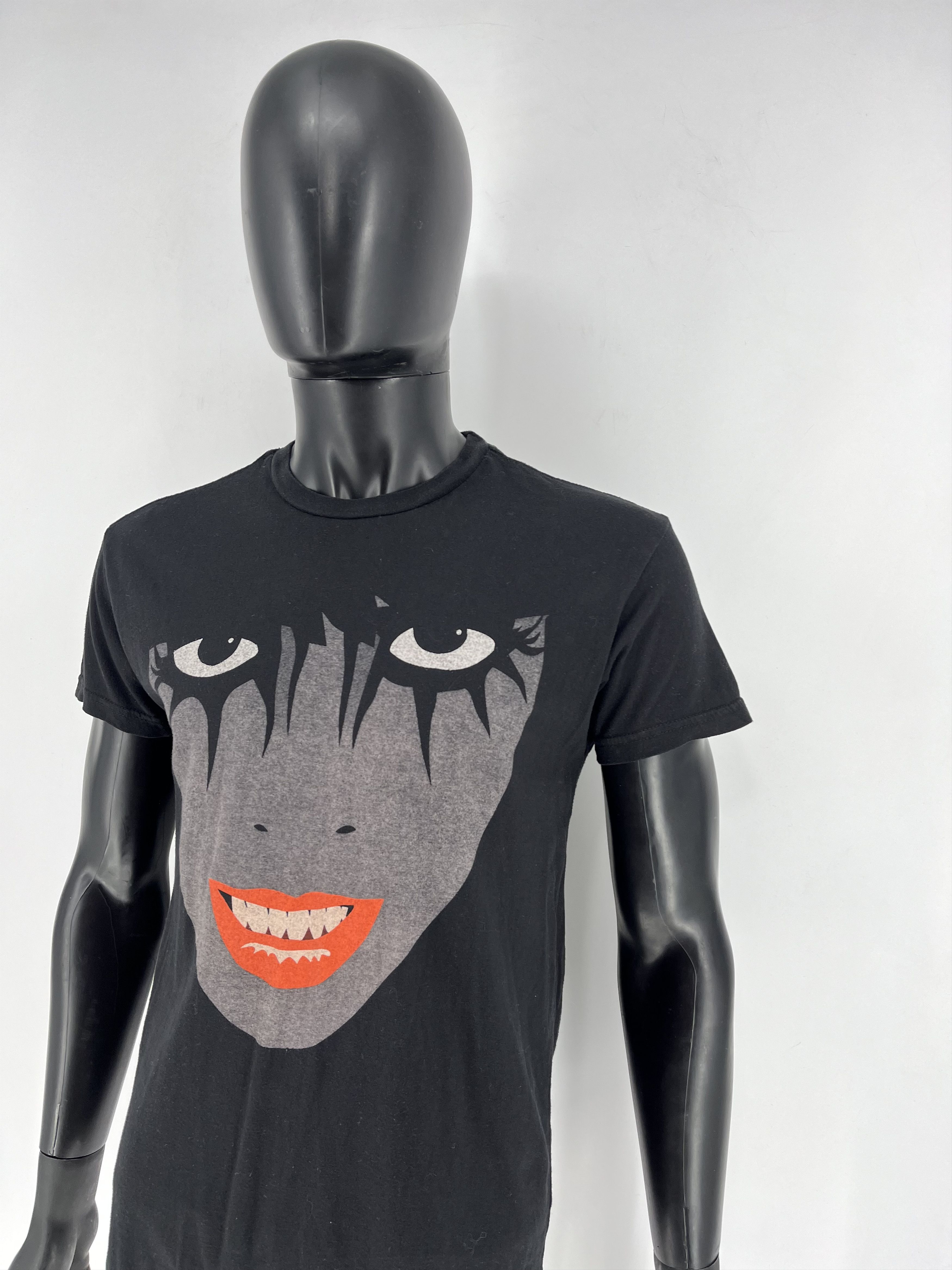 Band Tees × Vintage Vintage Mother Feather Logo On Black Horror Face Size S Size US S / EU 44-46 / 1 - 5 Thumbnail
