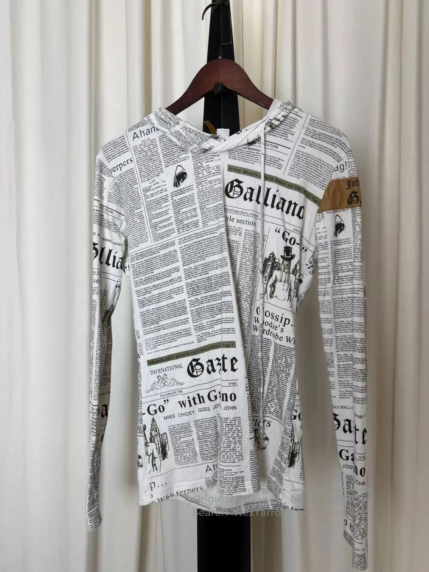 John Galliano john galliano black and white hoodie. Size L / US 10 / IT 46 - 4 Thumbnail