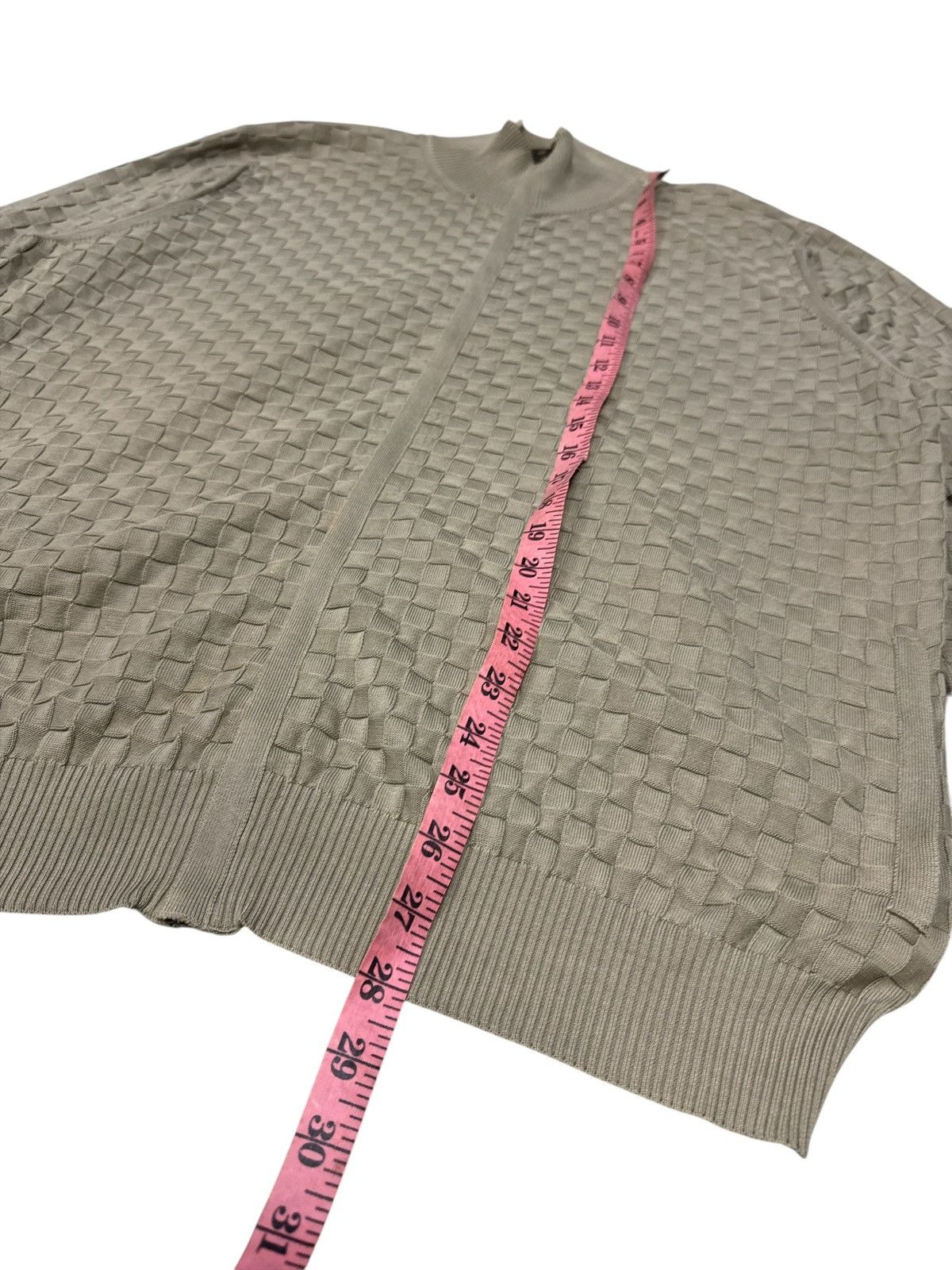 Louis Vuitton VINTAGE LOUIS VUITTON DAMIER RIB ZIPPER KNIT JACKET Size US XL / EU 56 / 4 - 9 Thumbnail