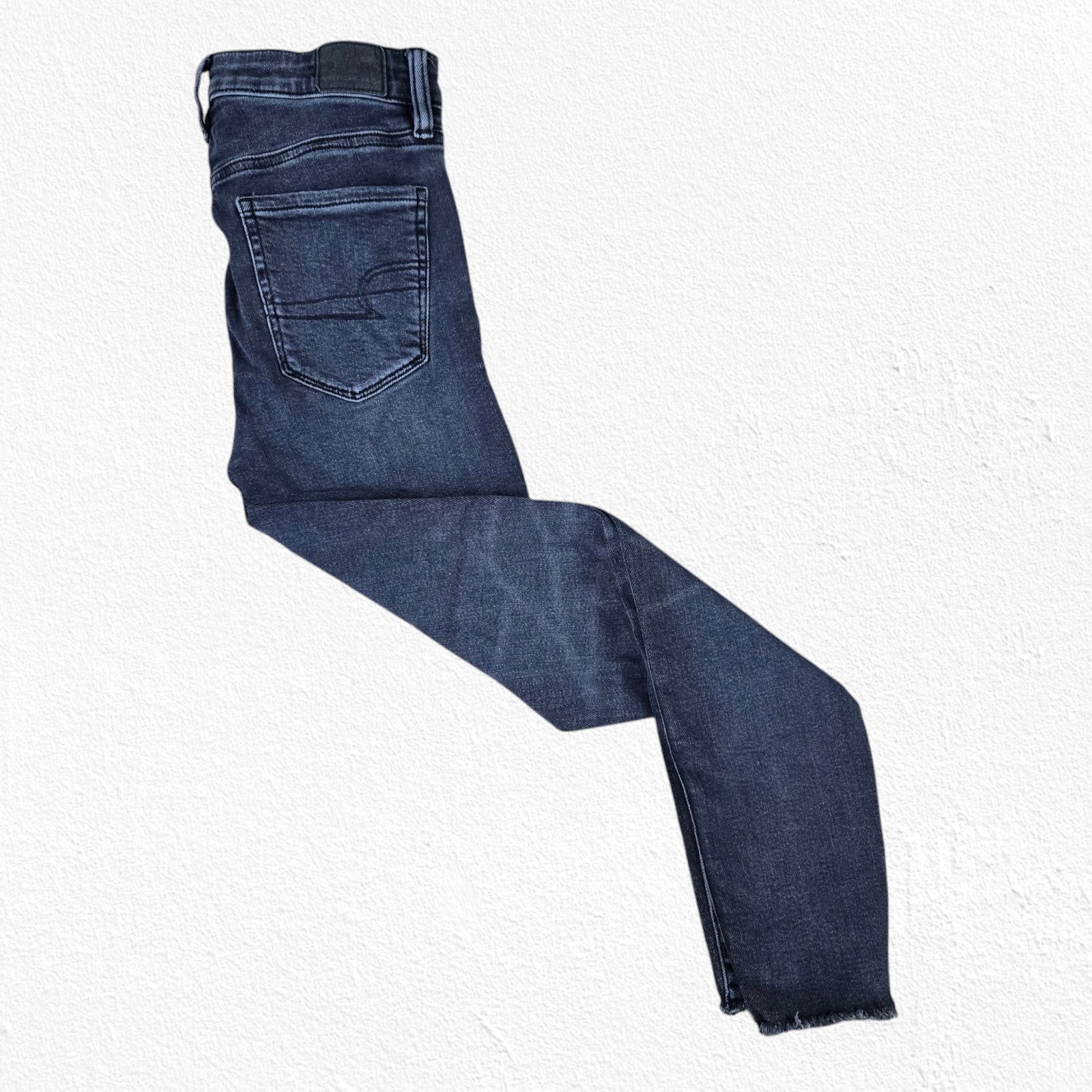 American Eagle Outfitters American Eagle Black High Rise Skinny Jeans Size 2 Size 26" / US 2 / IT 38 - 9 Thumbnail