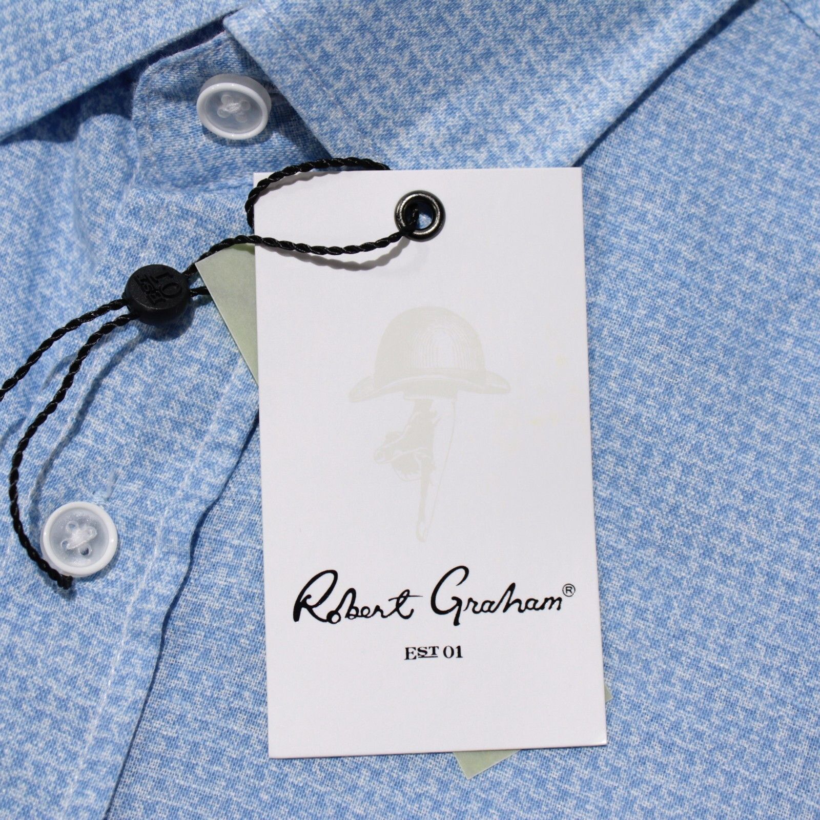 Robert Graham Robert Graham New with tags Shirt Size S US In Blue Size US S / EU 44-46 / 1 - 2 Thumbnail