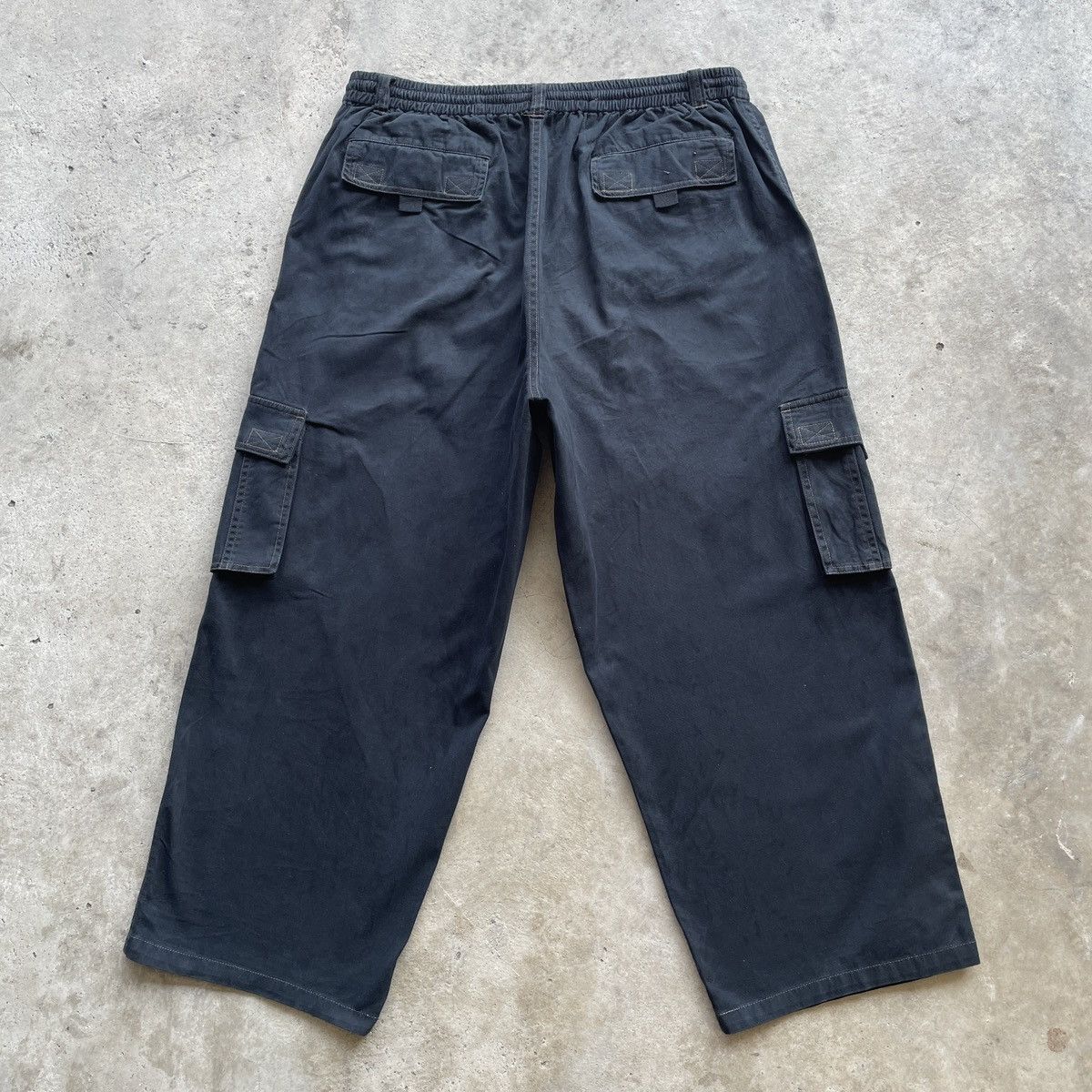 Converse Vintage Converse Drawstring Waist Baggy Cargo Pants Tactical Size US 38 / EU 54 - 12 Thumbnail