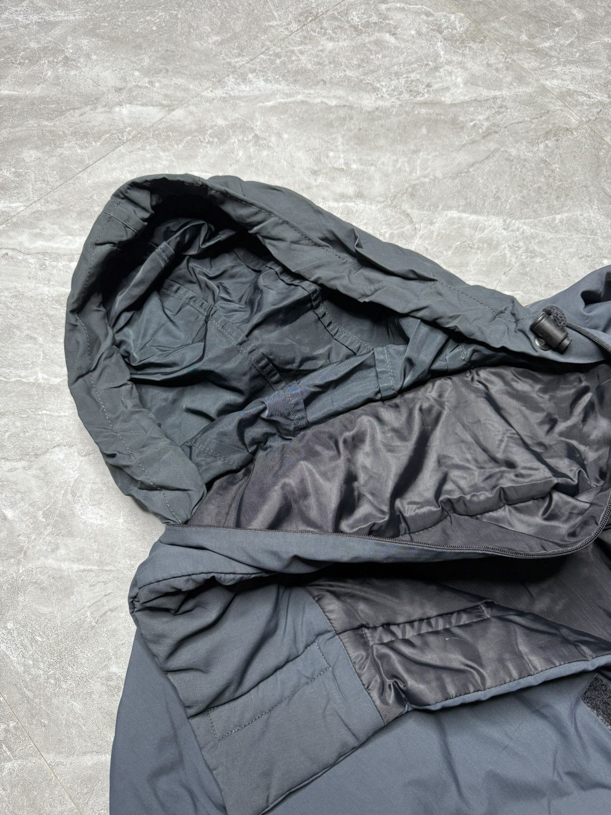 Emporio Armani Archival Emporio Armani Velcro Strap Closure Nylon Long JKT Size US M / EU 48-50 / 2 - 6 Thumbnail