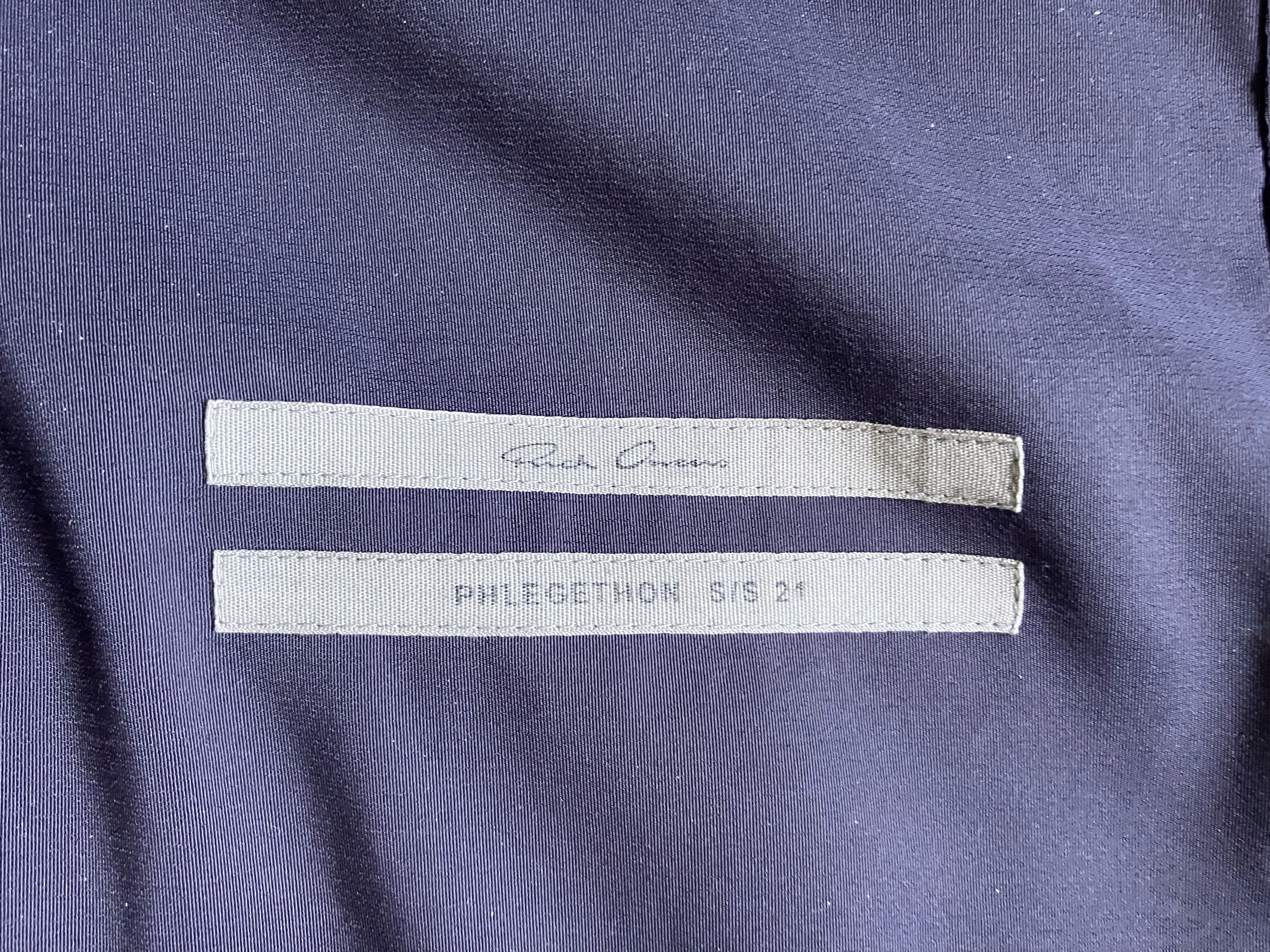 Rick Owens SS21 Reversible Bomber Jacket Size US M / EU 48-50 / 2 - 5 Thumbnail