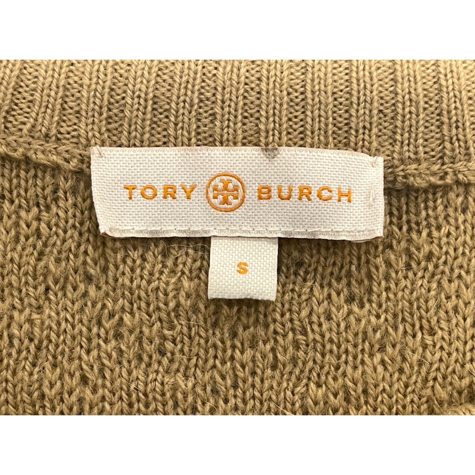 Tory Burch VINTAGE Tory Burch Wool Alpaca Blend Keyhole Sweater Womens Size S Brown Pullover Solid 90s Size S / US 4 / IT 40 - 5 Thumbnail