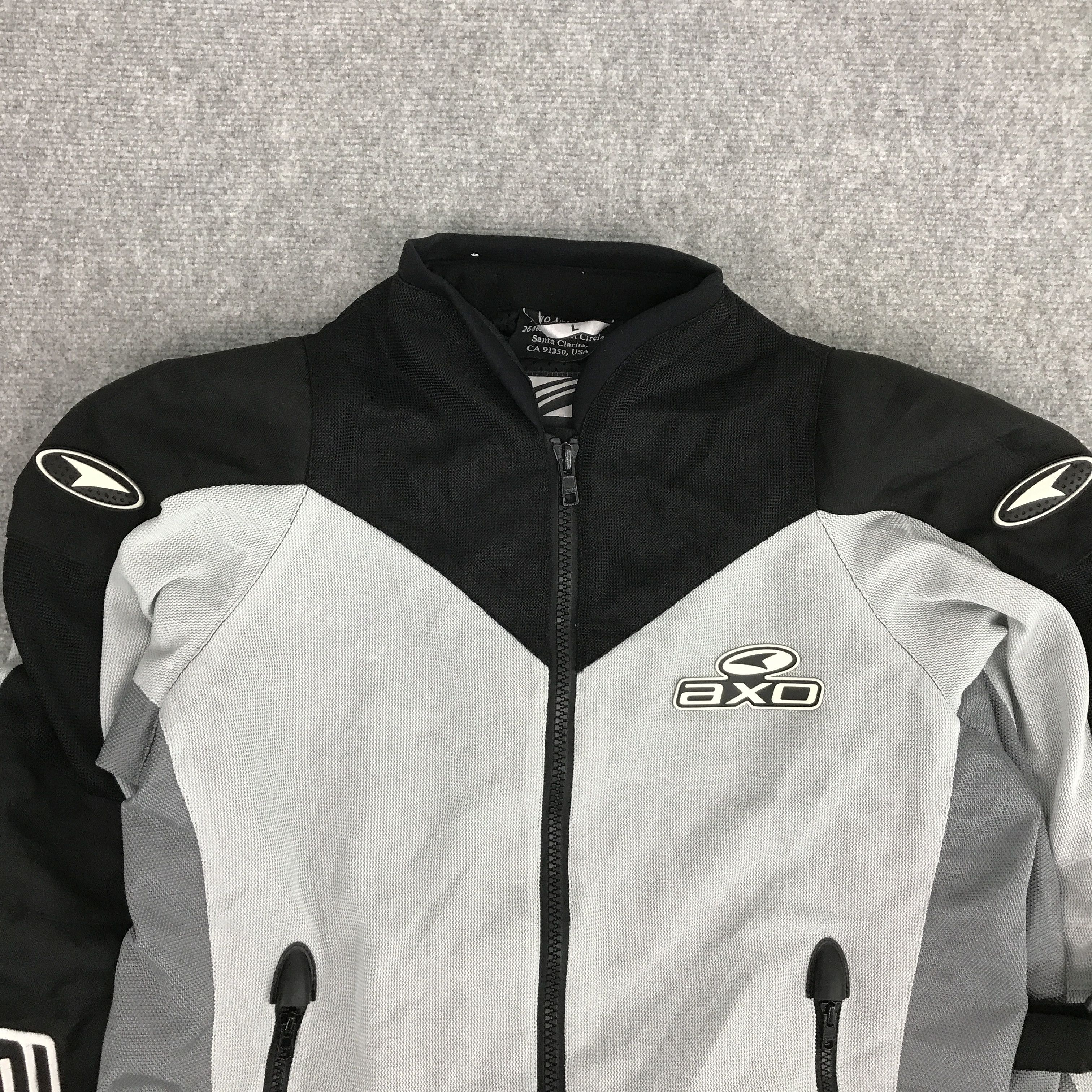 Japanese Brand AXO AMERICA MOTORSPORT BIKERS DESIGN JACKET Size US L / EU 52-54 / 3 - 3 Thumbnail